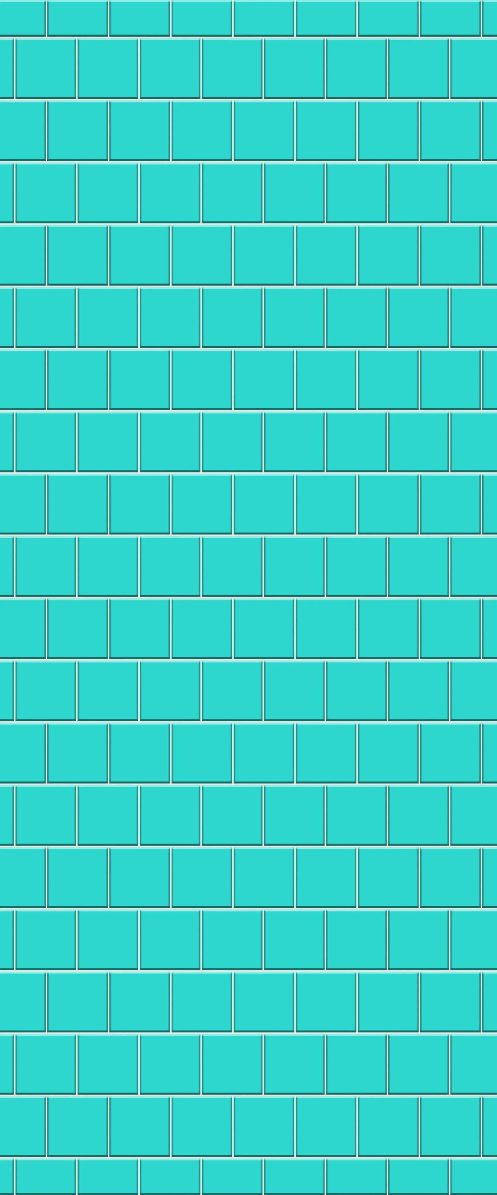 Blue Large Squares Acrylic Shower Wall Panel 2440mm x 1220mm (3mm Thick)
