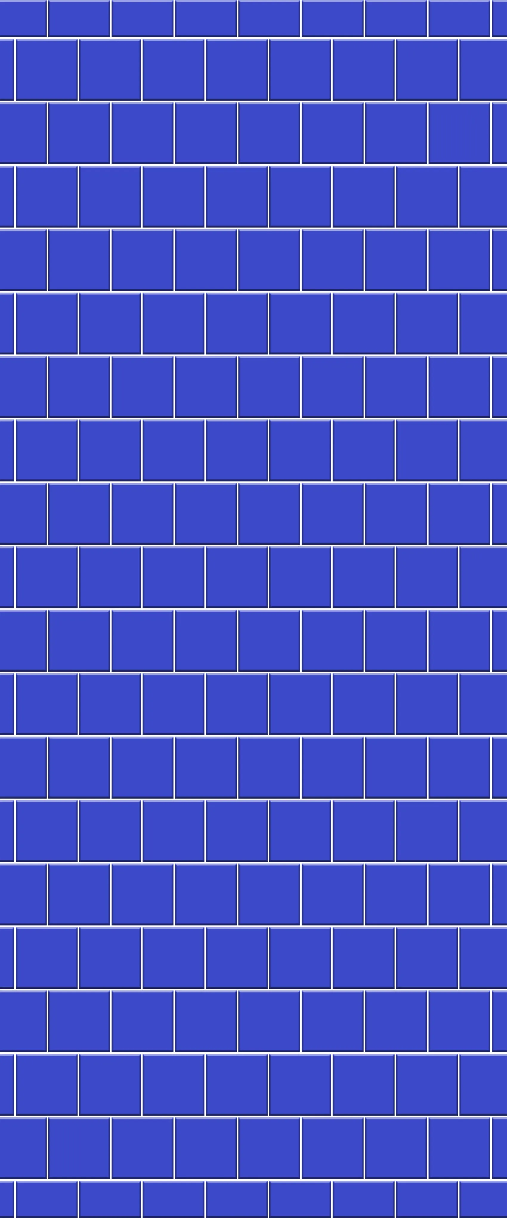 Blue Large Squares Acrylic Shower Wall Panel 2440mm x 1220mm (3mm Thick)