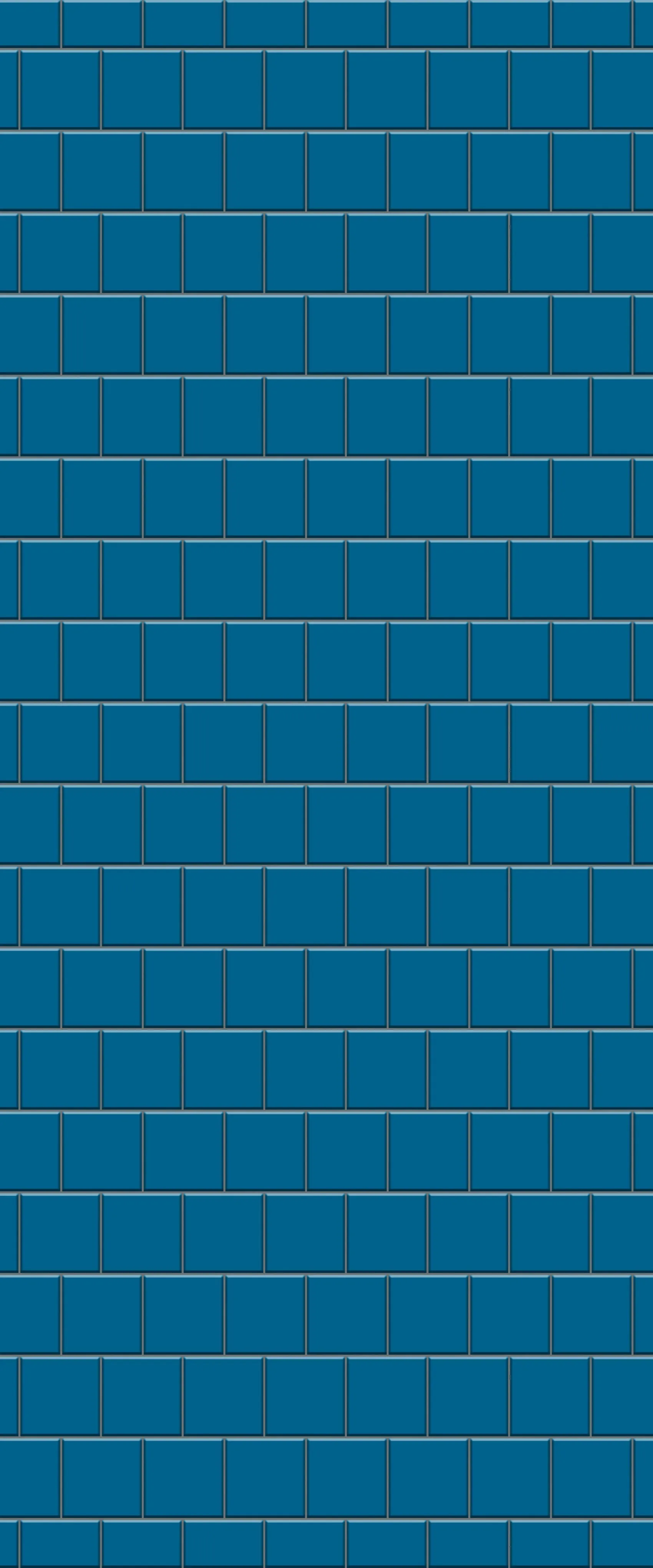 Blue Large Squares Acrylic Shower Wall Panel 2440mm x 1220mm (3mm Thick)