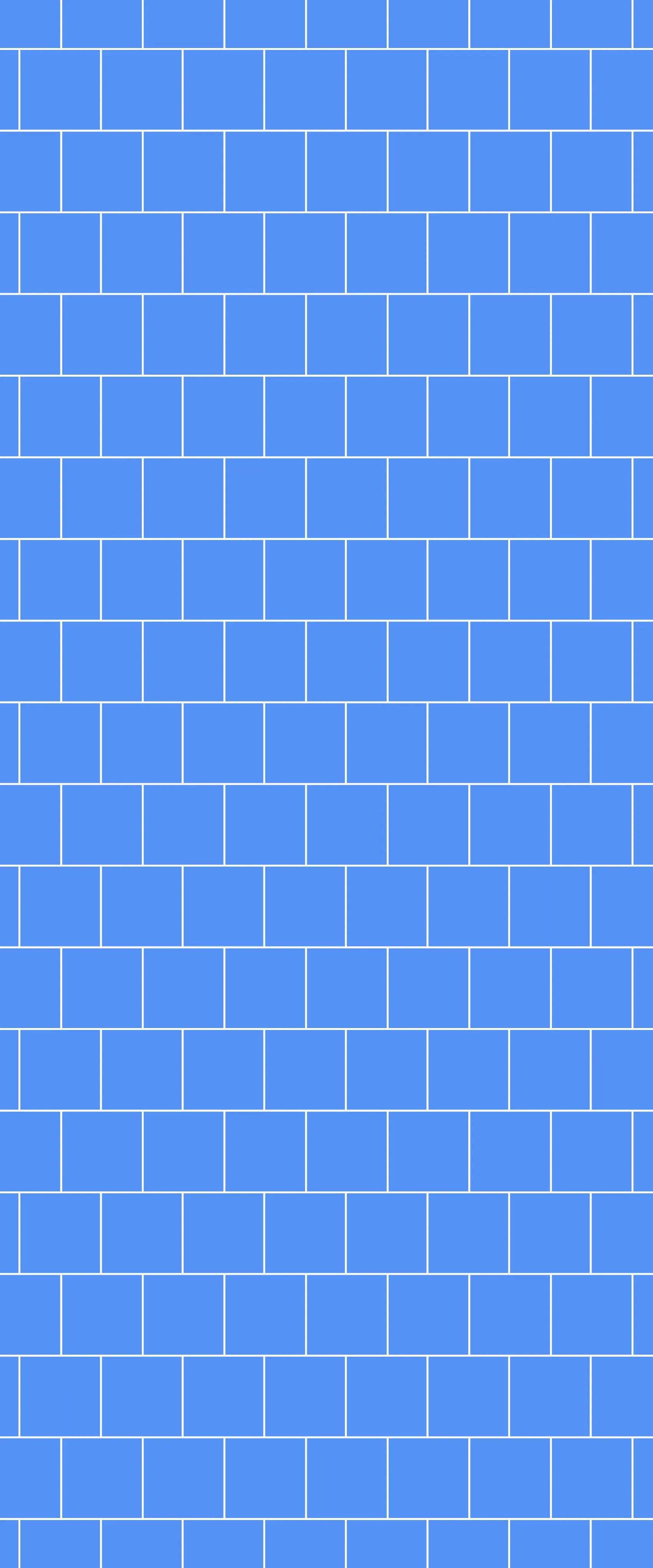 Blue Large Squares Acrylic Shower Wall Panel 2440mm x 1220mm (3mm Thick)