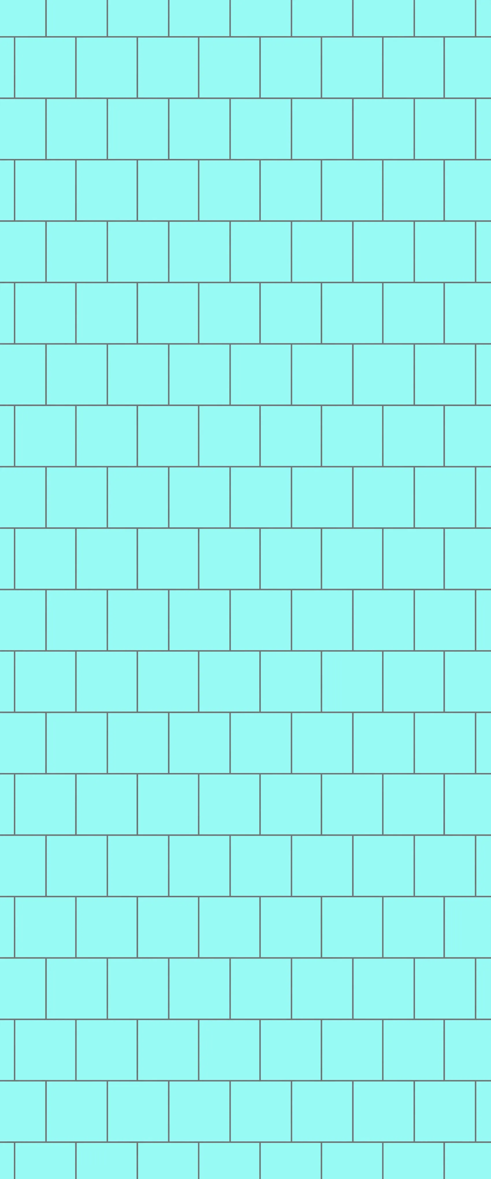 Blue Large Squares Acrylic Shower Wall Panel 2440mm x 1220mm (3mm Thick)
