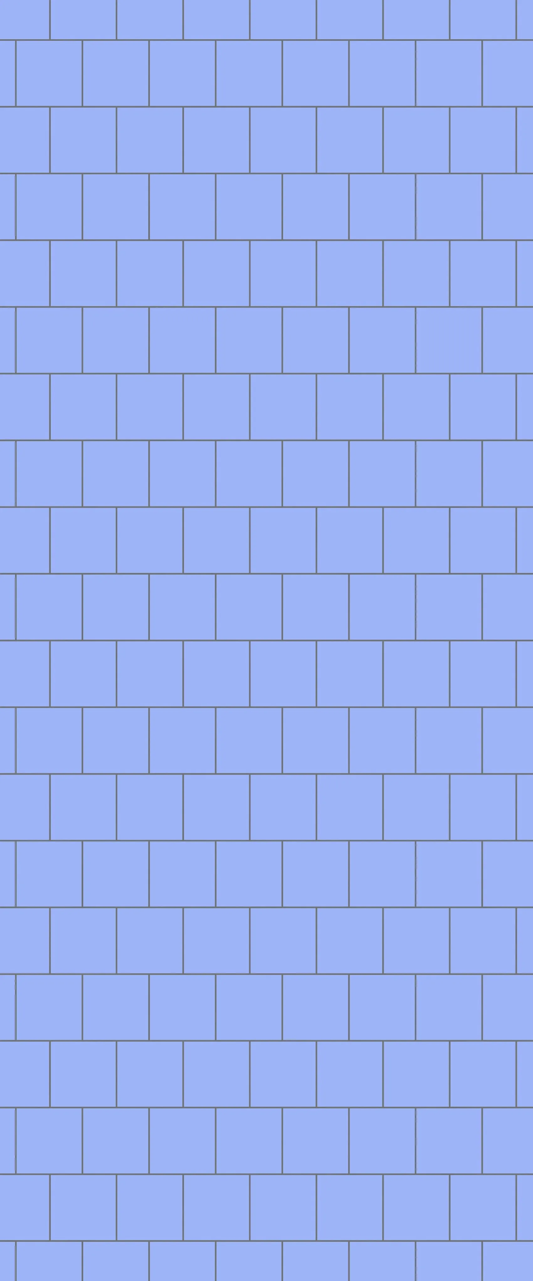 Blue Large Squares Acrylic Shower Wall Panel 2440mm x 1220mm (3mm Thick)