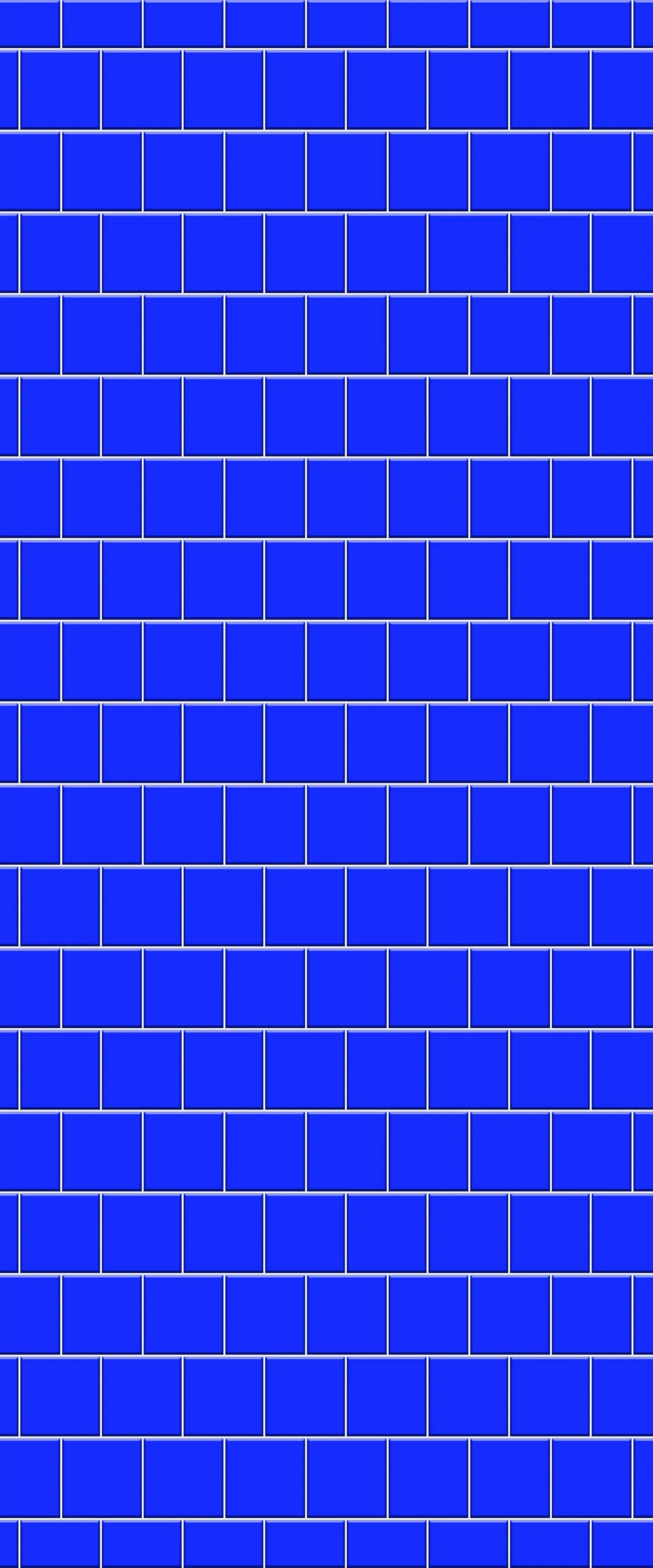 Blue Large Squares Acrylic Shower Wall Panel 2440mm x 1220mm (3mm Thick)