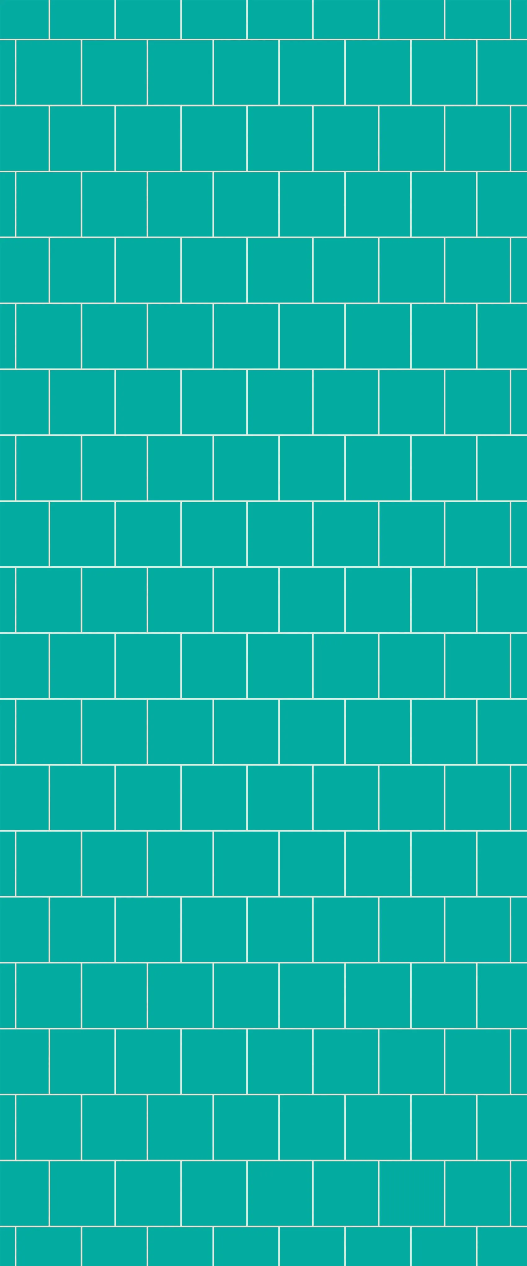 Blue Large Squares Acrylic Shower Wall Panel 2440mm x 1220mm (3mm Thick)