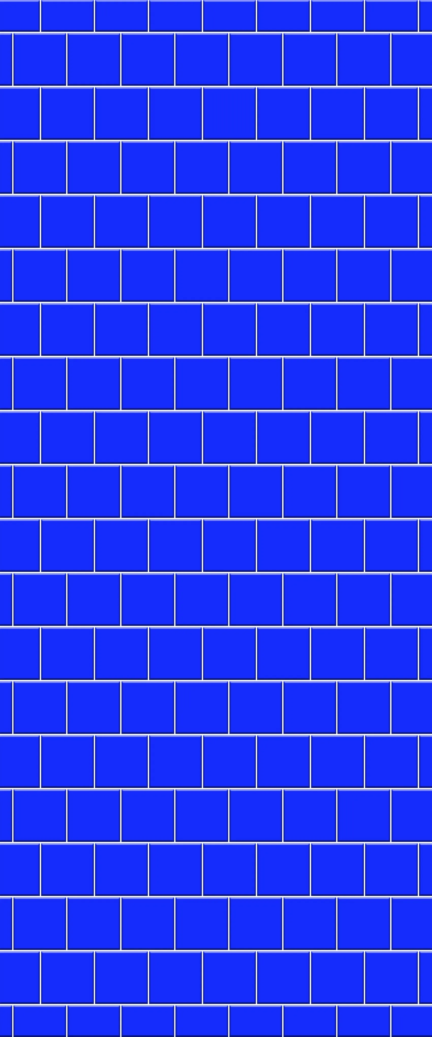 Blue Large Squares Acrylic Shower Wall Panel 2440mm x 1220mm (3mm Thick)