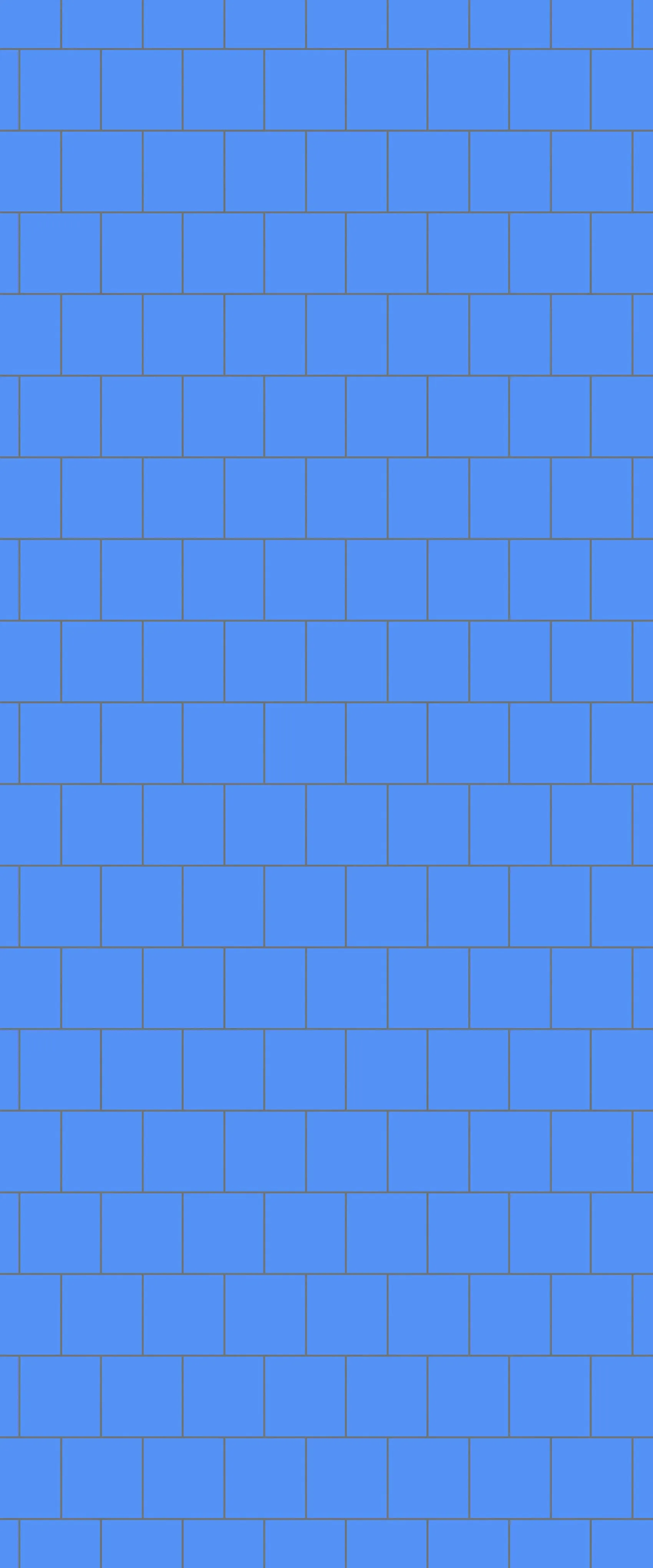 Blue Large Squares Acrylic Shower Wall Panel 2440mm x 1220mm (3mm Thick)
