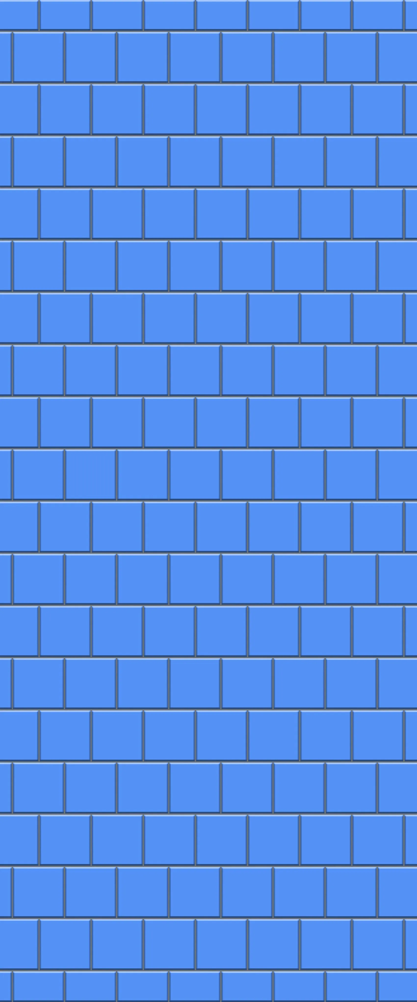 Blue Large Squares Acrylic Shower Wall Panel 2440mm x 1220mm (3mm Thick)