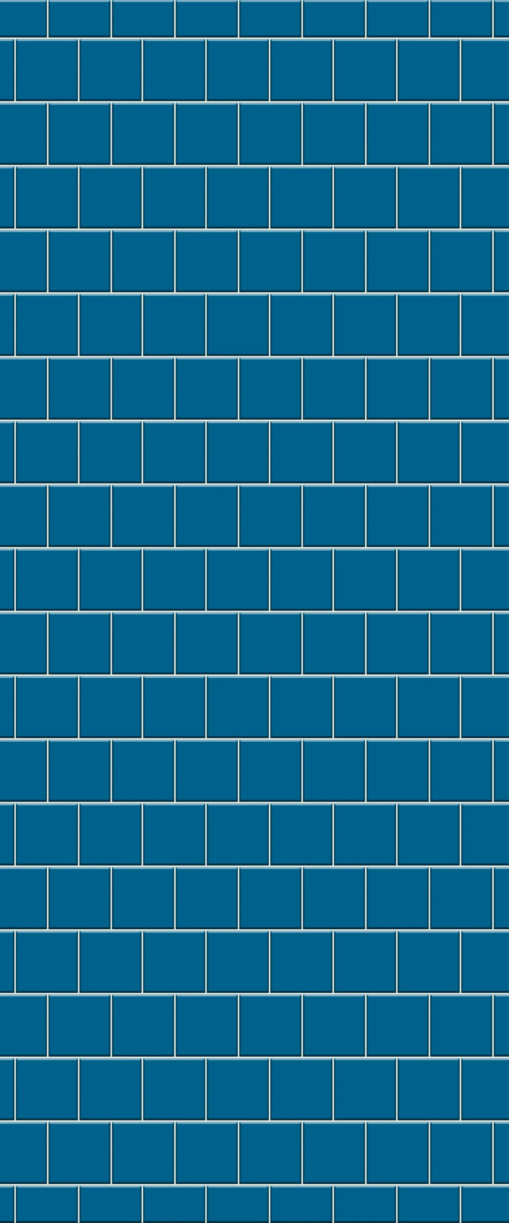 Blue Large Squares Acrylic Shower Wall Panel 2440mm x 1220mm (3mm Thick)
