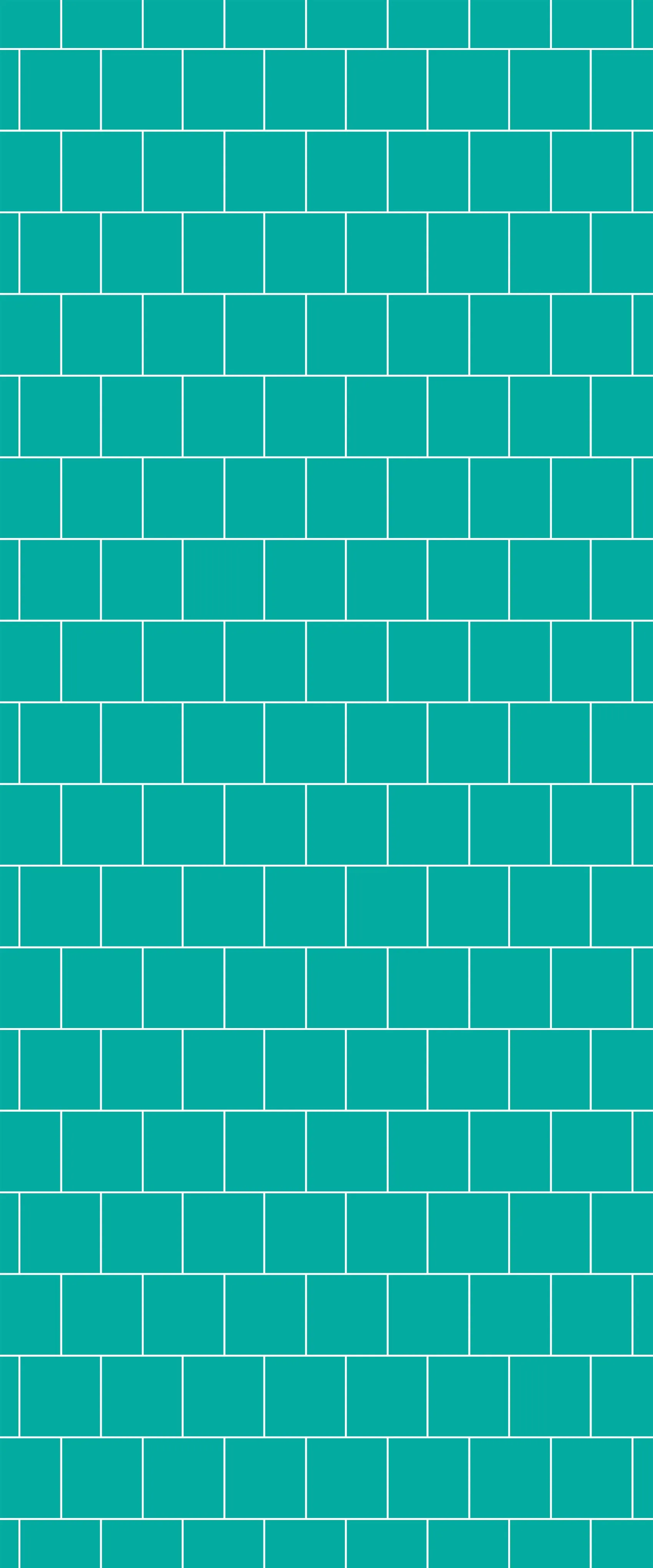 Blue Large Squares Acrylic Shower Wall Panel 2440mm x 1220mm (3mm Thick)