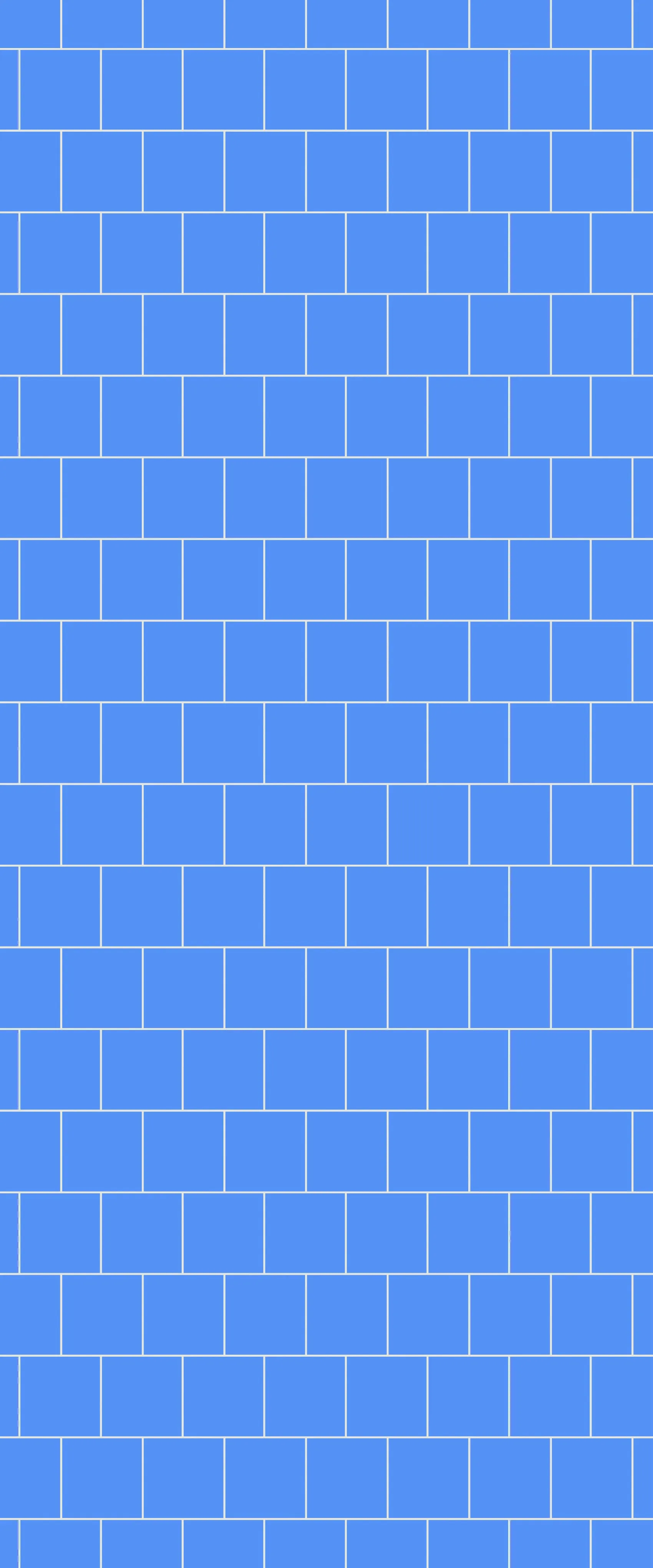 Blue Large Squares Acrylic Shower Wall Panel 2440mm x 1220mm (3mm Thick)