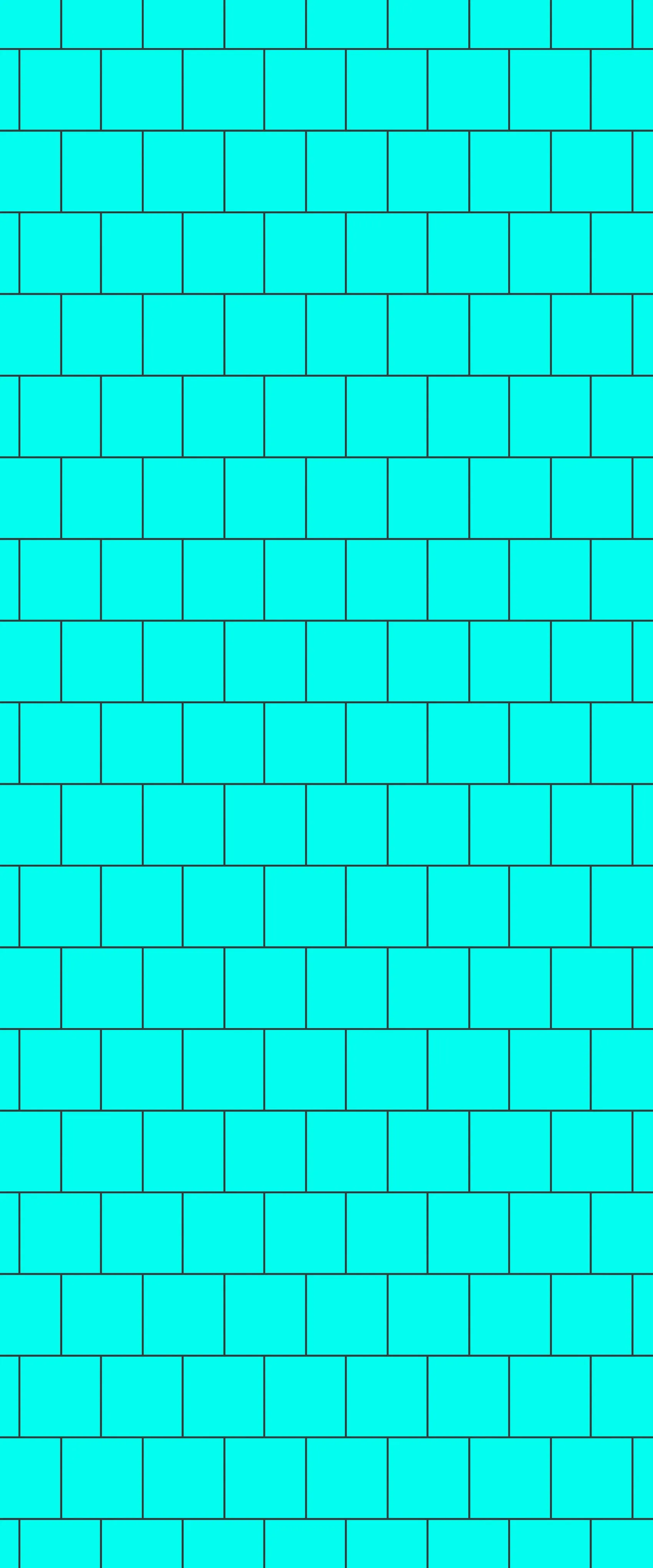 Blue Large Squares Acrylic Shower Wall Panel 2440mm x 1220mm (3mm Thick)