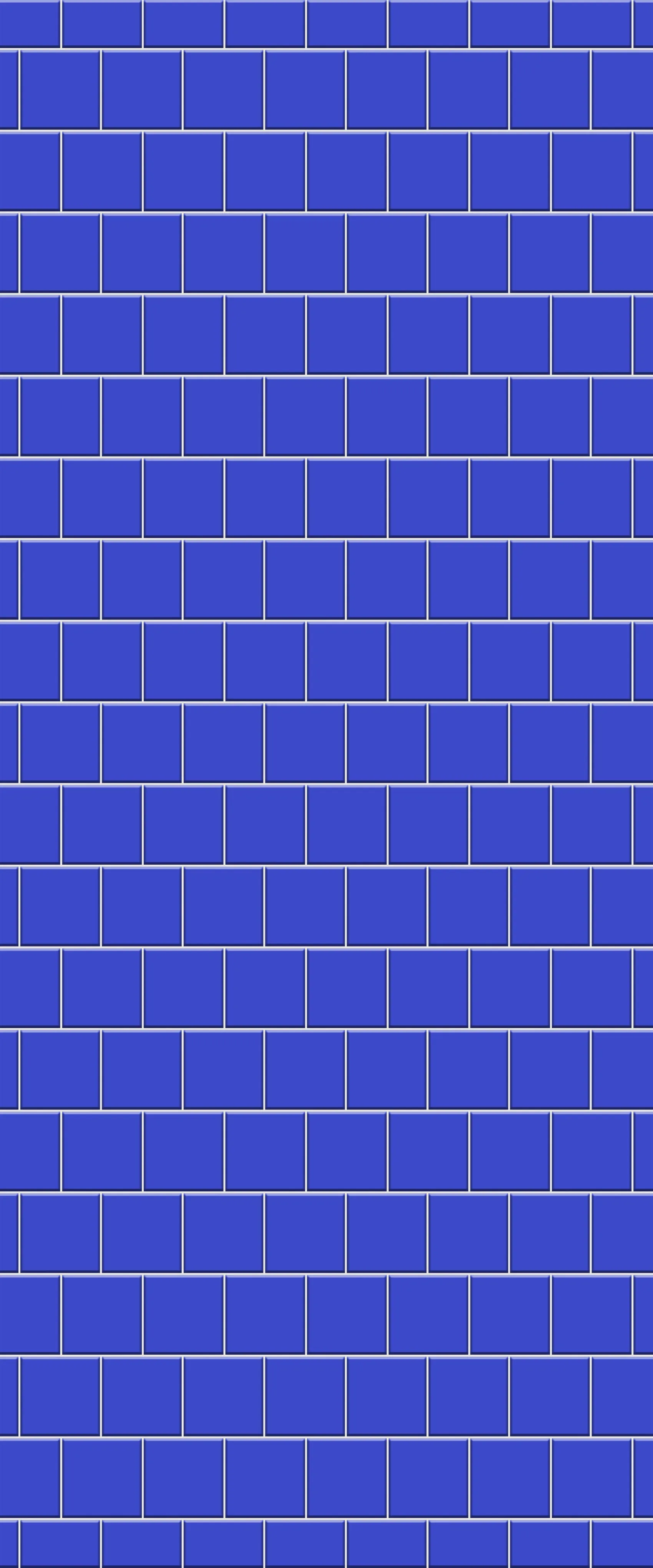 Blue Large Squares Acrylic Shower Wall Panel 2440mm x 1220mm (3mm Thick)