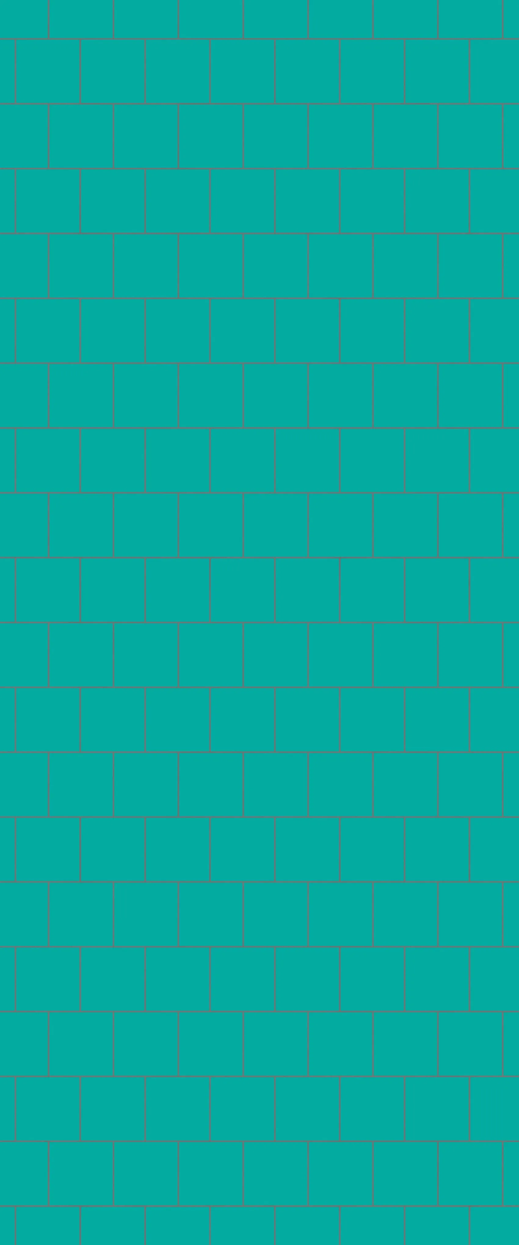Blue Large Squares Acrylic Shower Wall Panel 2440mm x 1220mm (3mm Thick)
