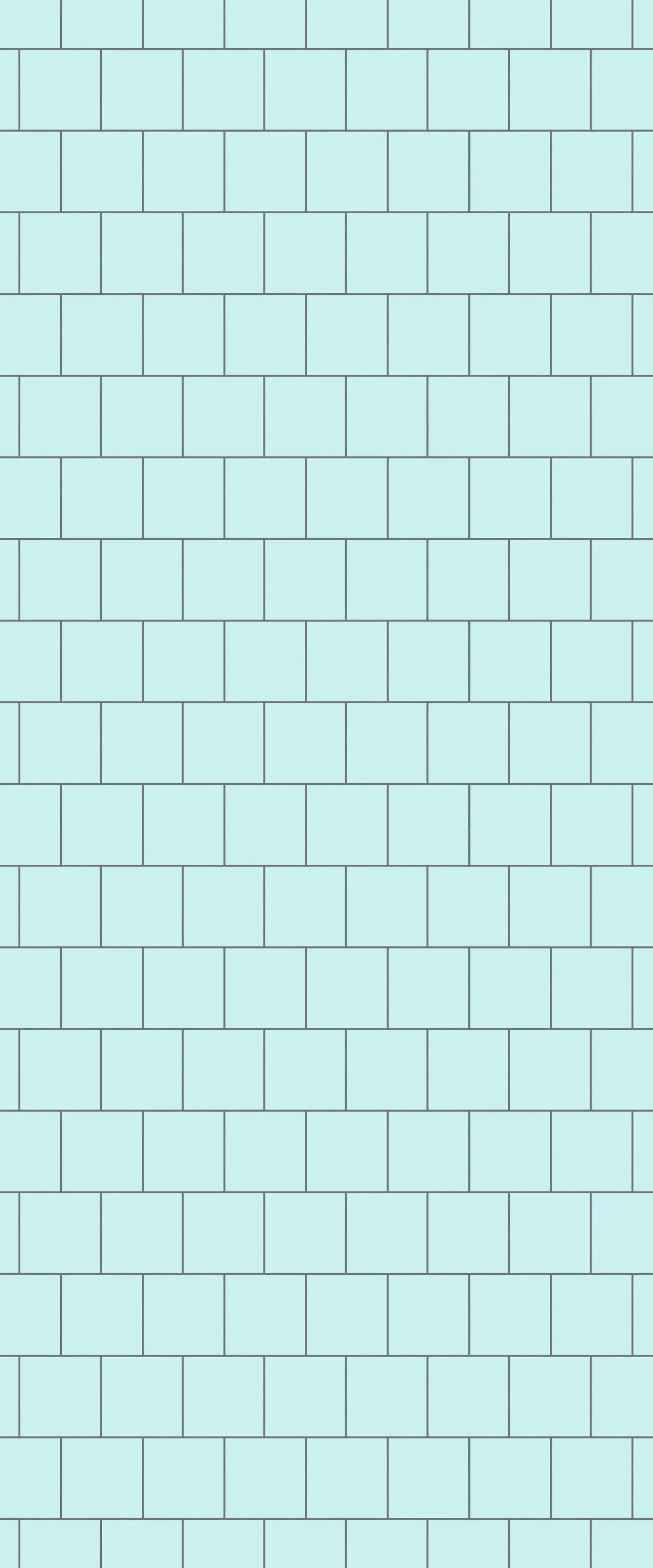 Blue Large Squares Acrylic Shower Wall Panel 2440mm x 1220mm (3mm Thick)