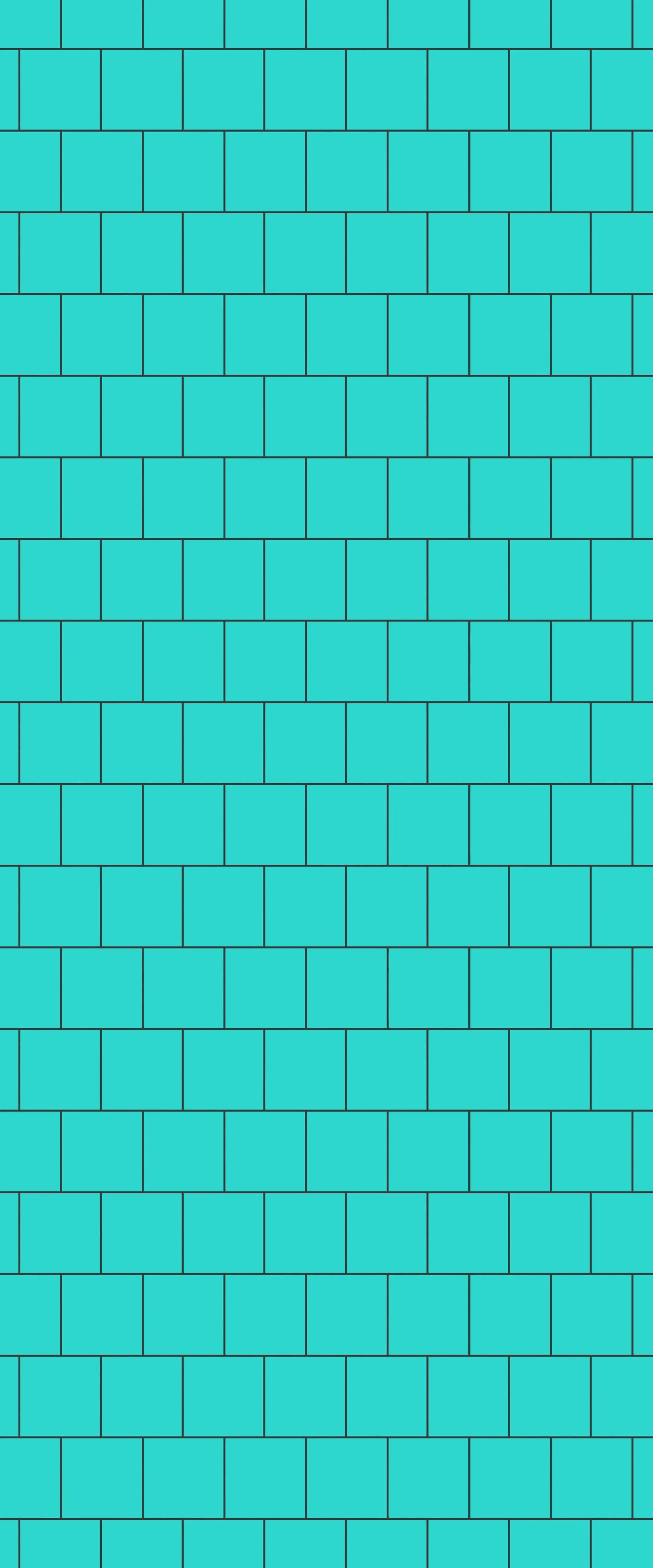 Blue Large Squares Acrylic Shower Wall Panel 2440mm x 1220mm (3mm Thick)