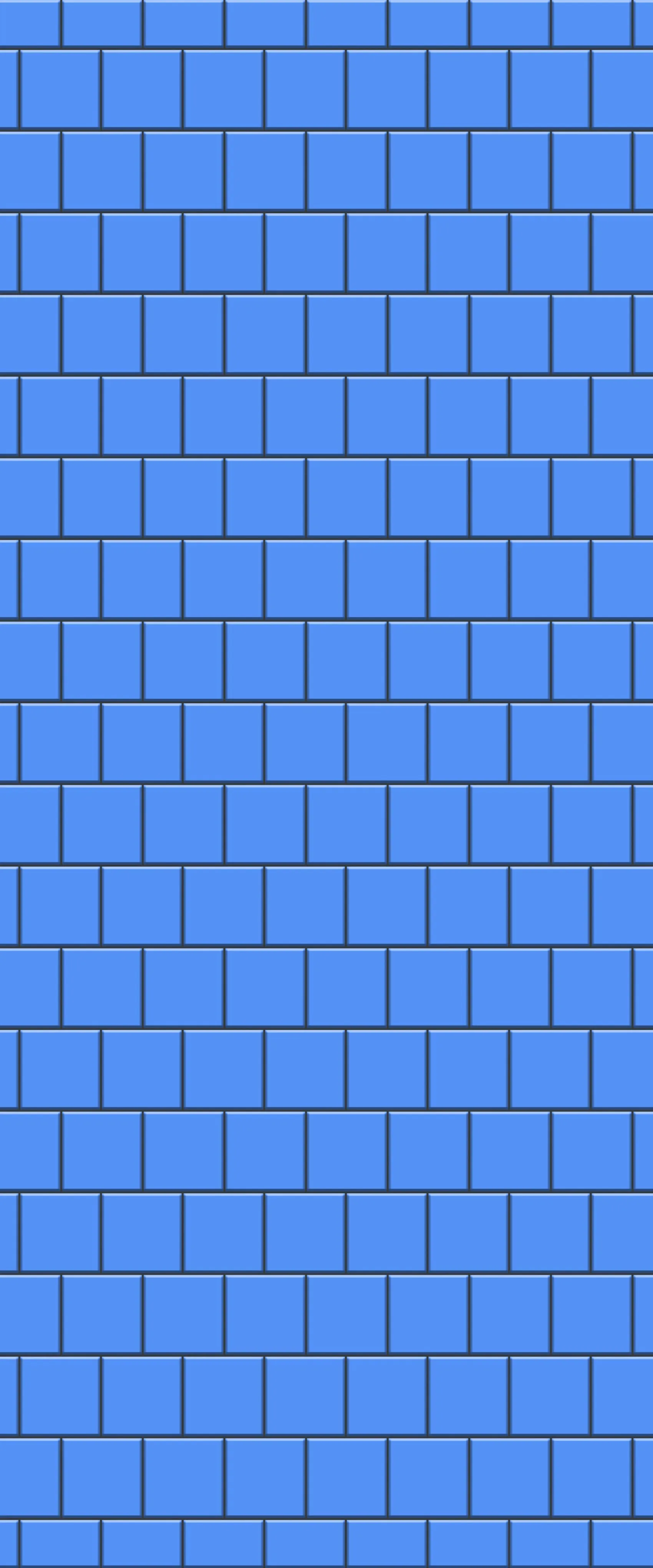 Blue Large Squares Acrylic Shower Wall Panel 2440mm x 1220mm (3mm Thick)