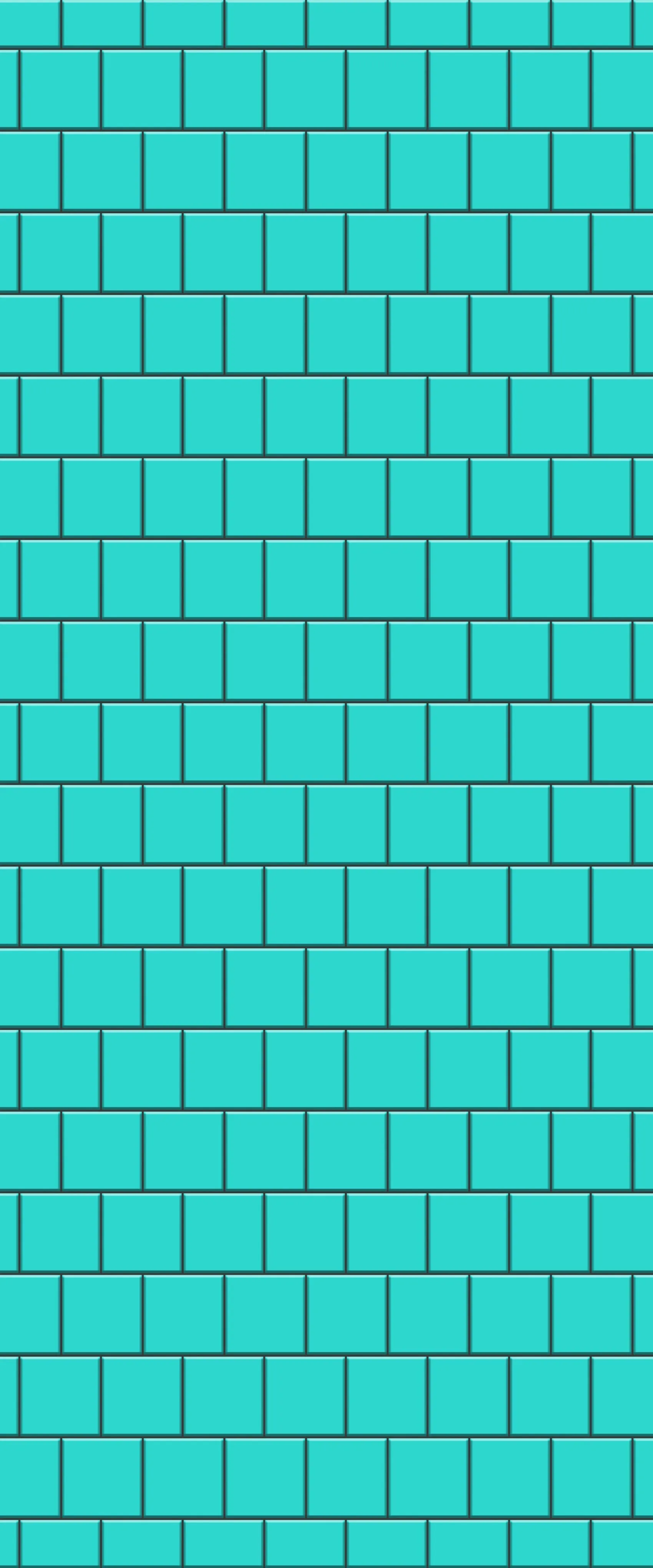 Blue Large Squares Acrylic Shower Wall Panel 2440mm x 1220mm (3mm Thick)