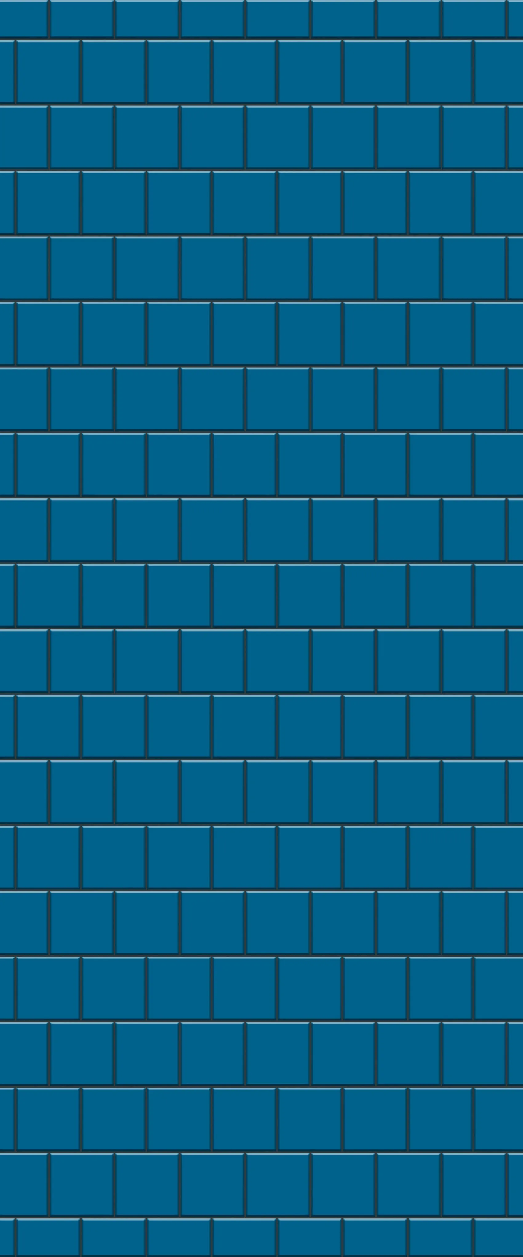 Blue Large Squares Acrylic Shower Wall Panel 2440mm x 1220mm (3mm Thick)