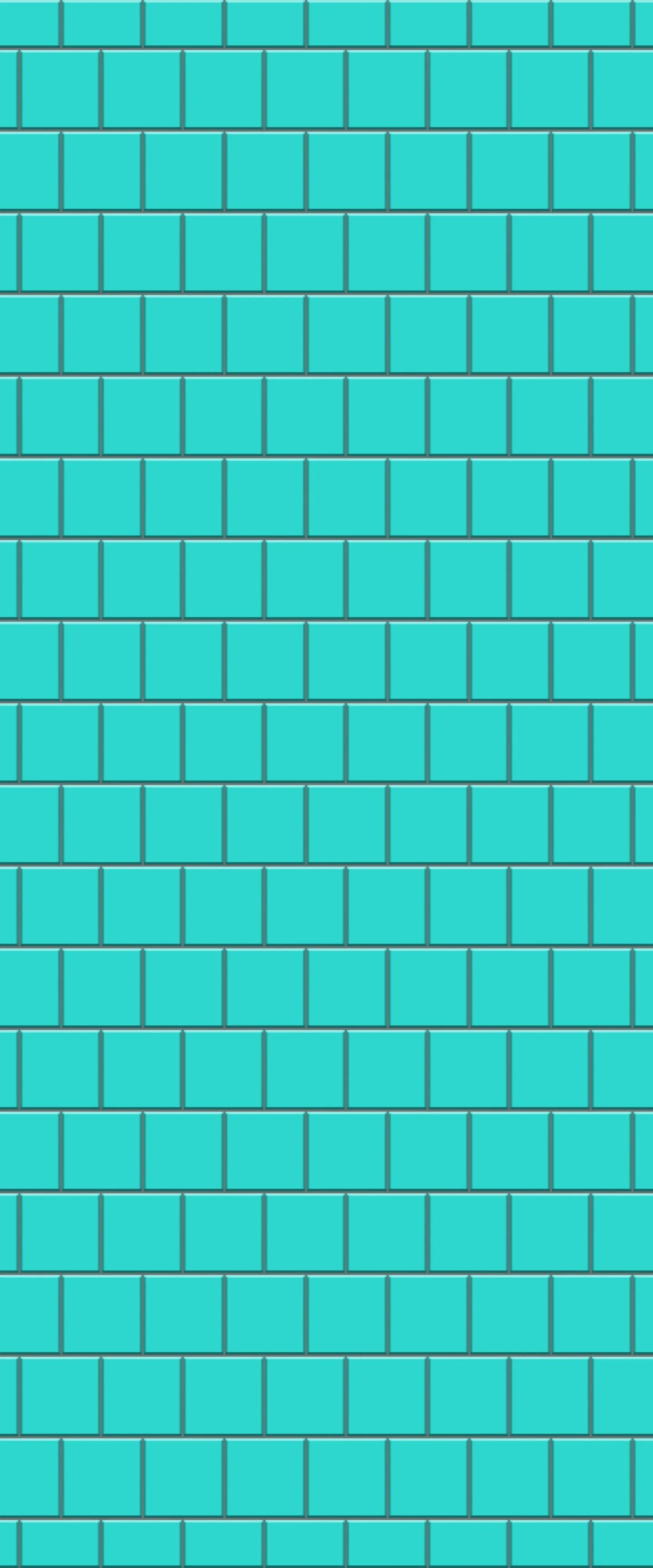 Blue Large Squares Acrylic Shower Wall Panel 2440mm x 1220mm (3mm Thick)