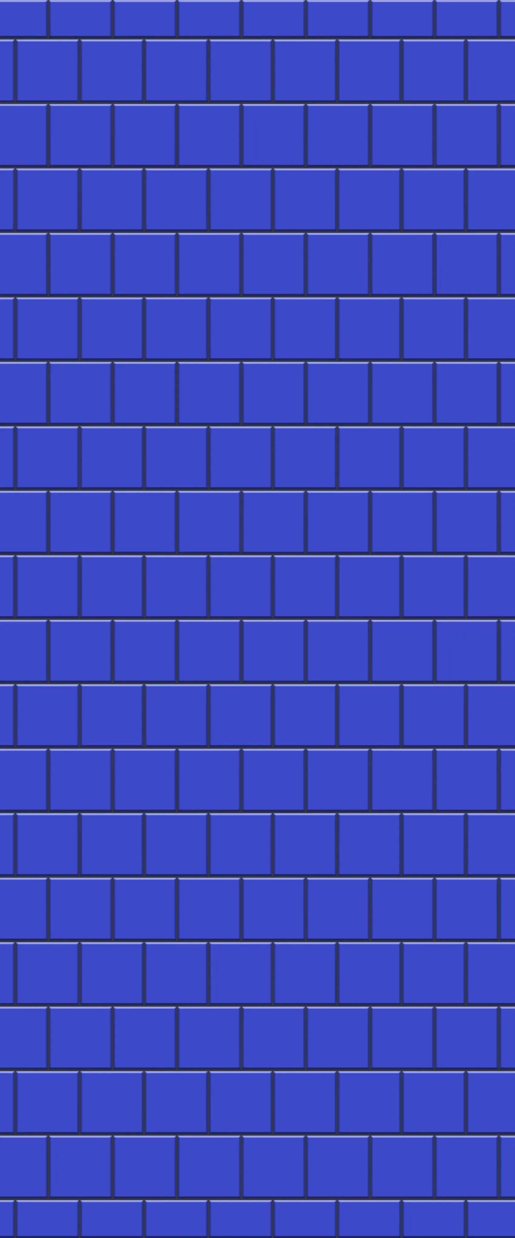 Blue Large Squares Acrylic Shower Wall Panel 2440mm x 1220mm (3mm Thick)
