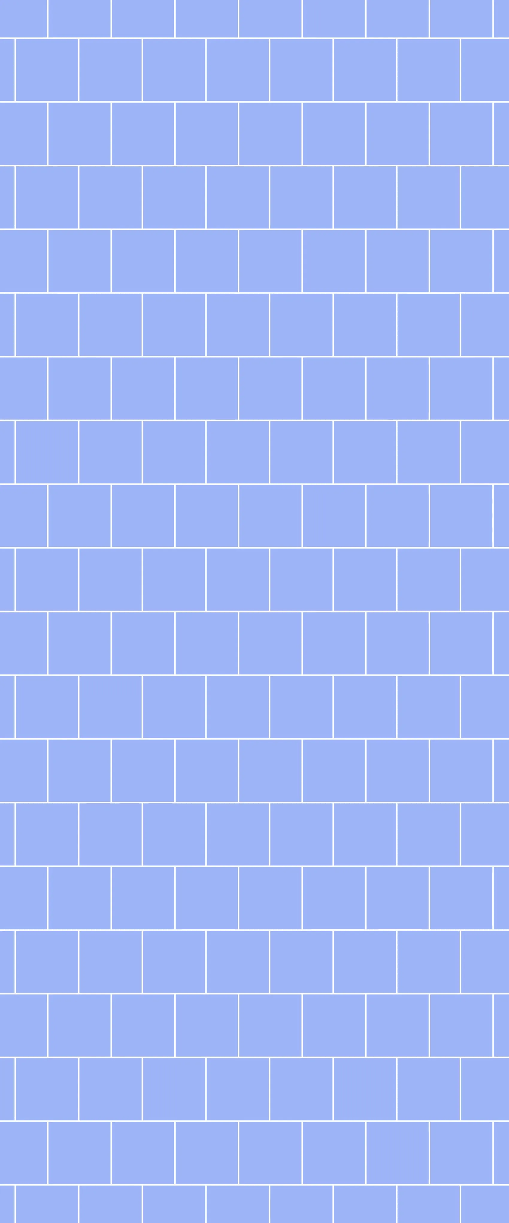 Blue Large Squares Acrylic Shower Wall Panel 2440mm x 1220mm (3mm Thick)