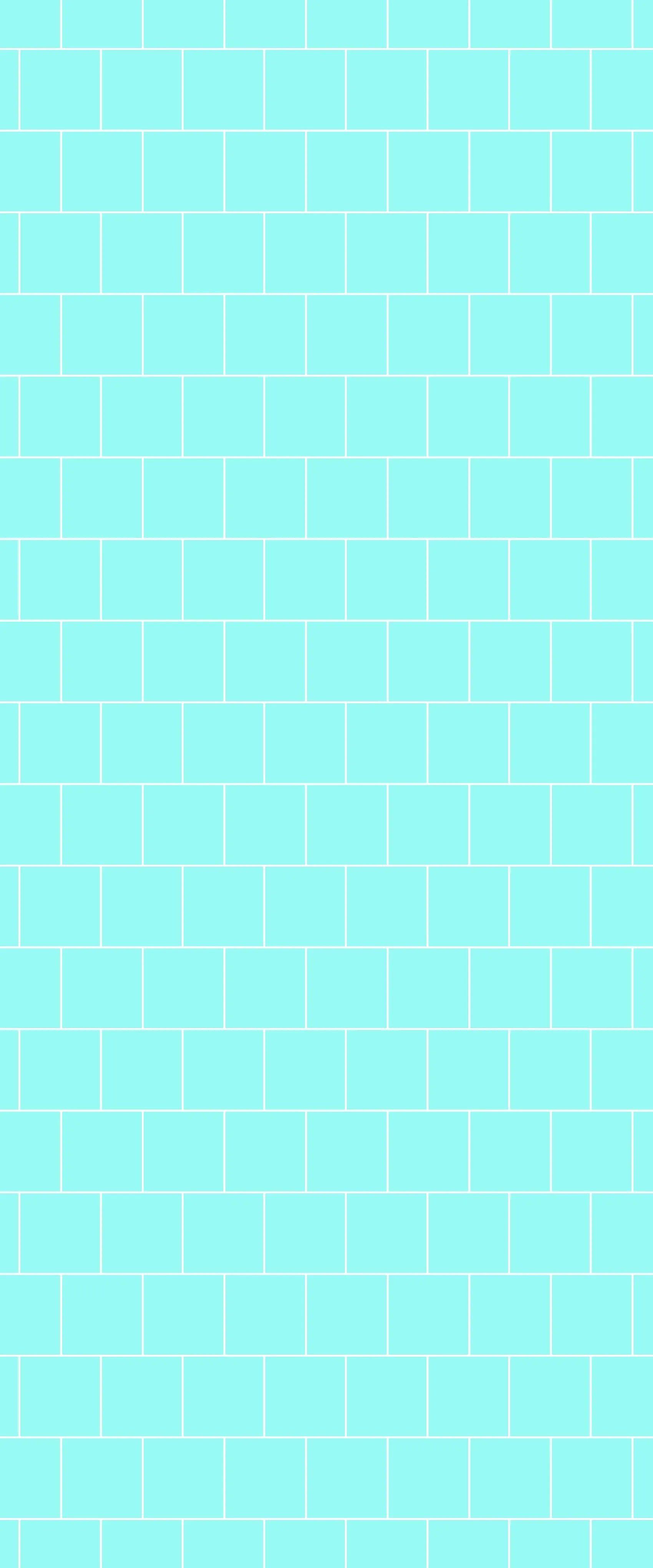 Blue Large Squares Acrylic Shower Wall Panel 2440mm x 1220mm (3mm Thick)