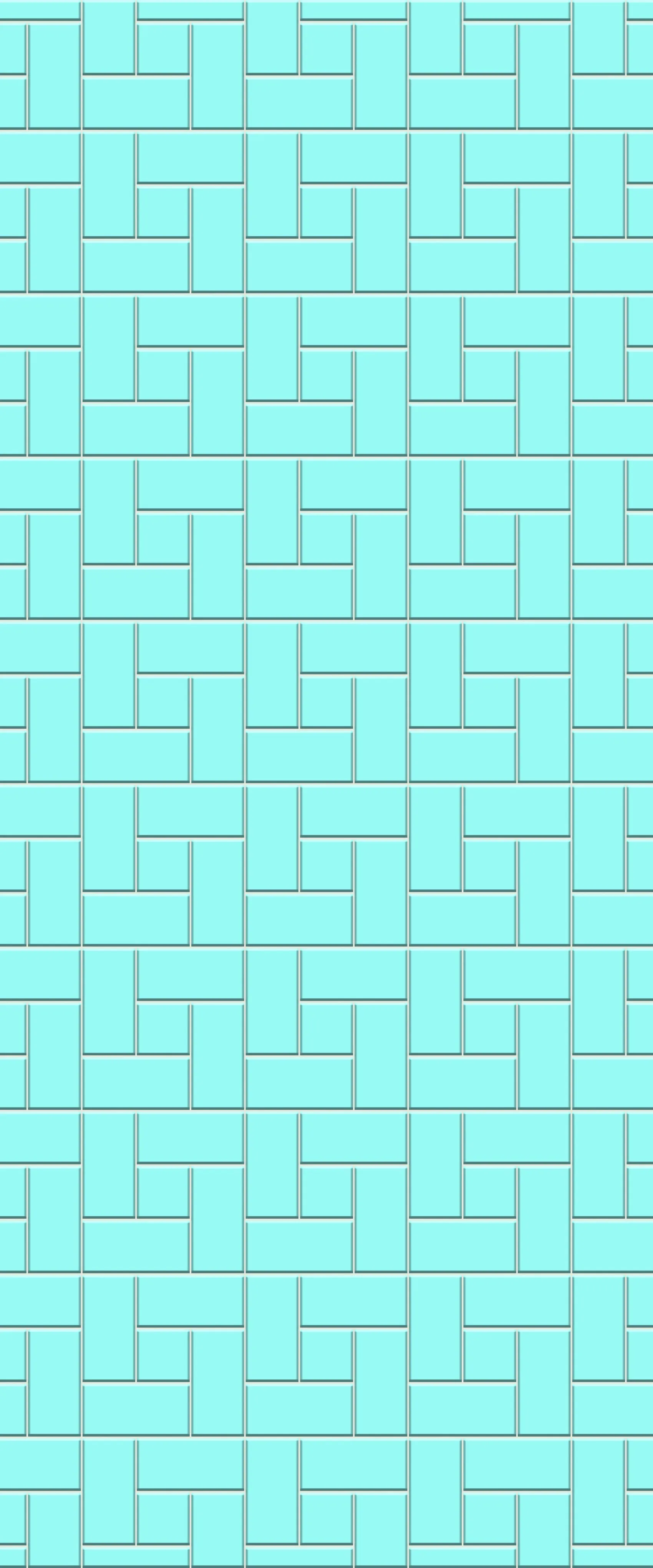 Blue Windmill Tile Acrylic Shower Wall Panel 2440mm x 1220mm (3mm Thick)