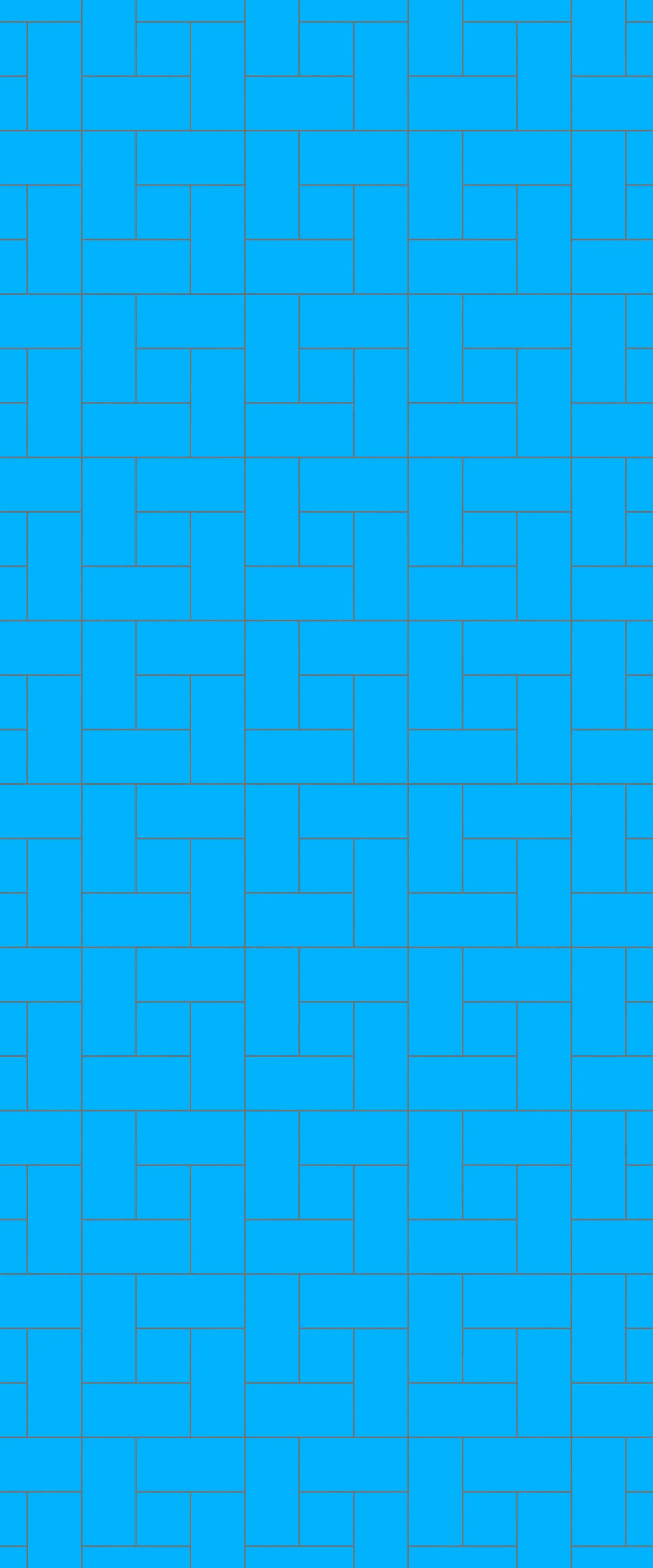 Blue Windmill Tile Acrylic Shower Wall Panel 2440mm x 1220mm (3mm Thick)