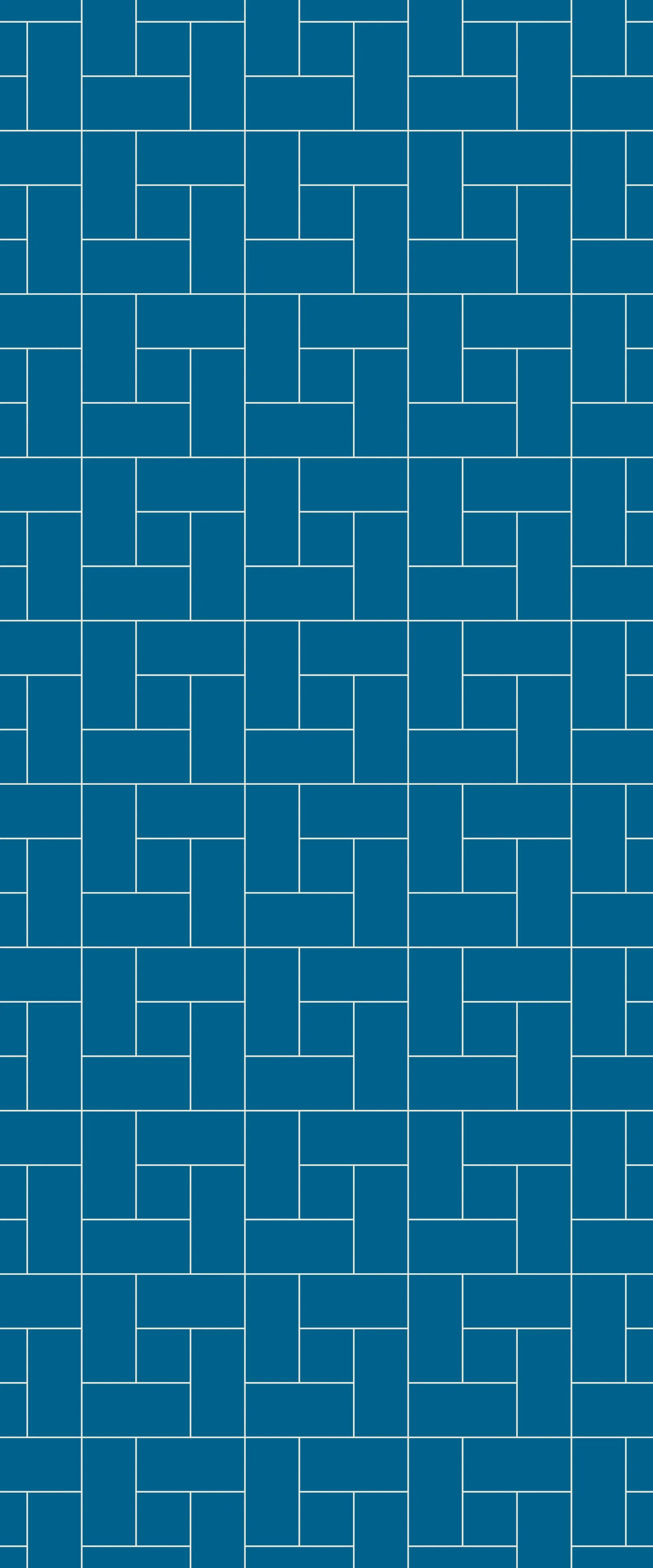 Blue Windmill Tile Acrylic Shower Wall Panel 2440mm x 1220mm (3mm Thick)