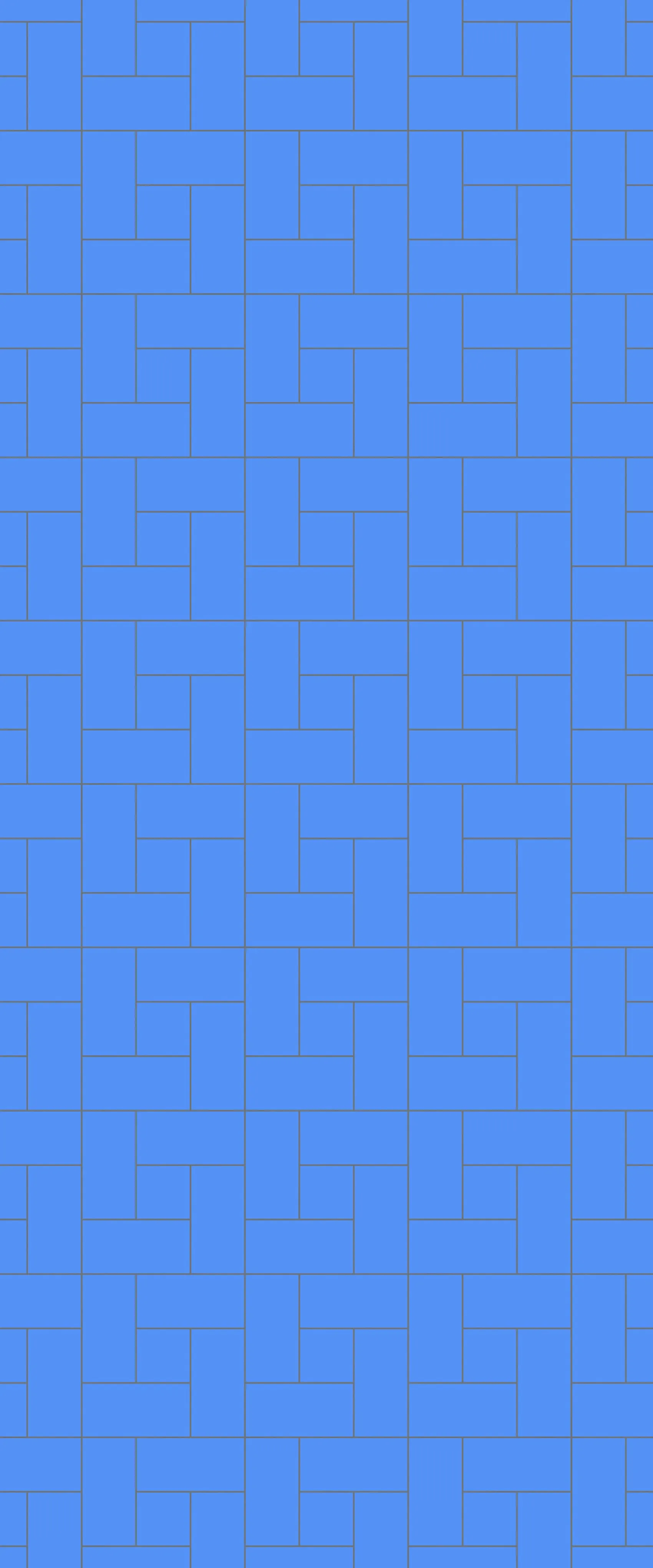 Blue Windmill Tile Acrylic Shower Wall Panel 2440mm x 1220mm (3mm Thick)