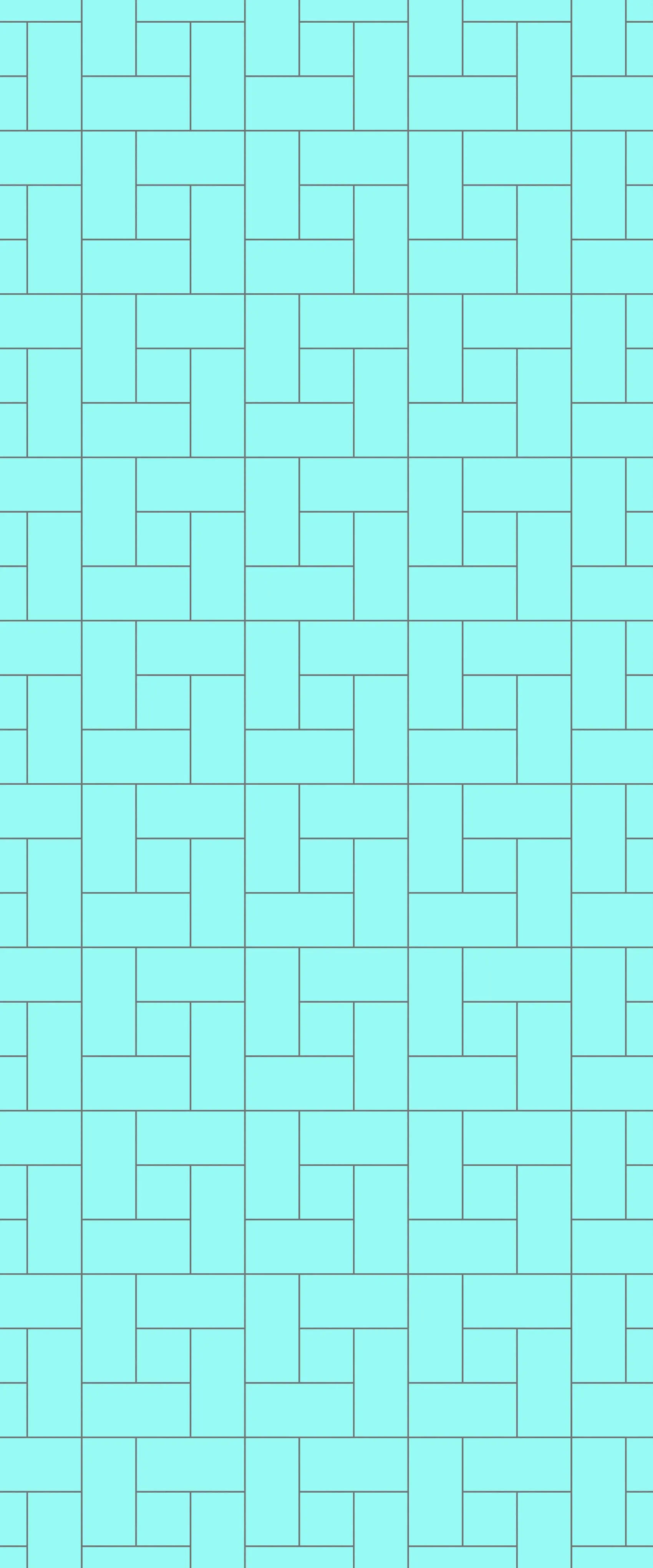 Blue Windmill Tile Acrylic Shower Wall Panel 2440mm x 1220mm (3mm Thick)