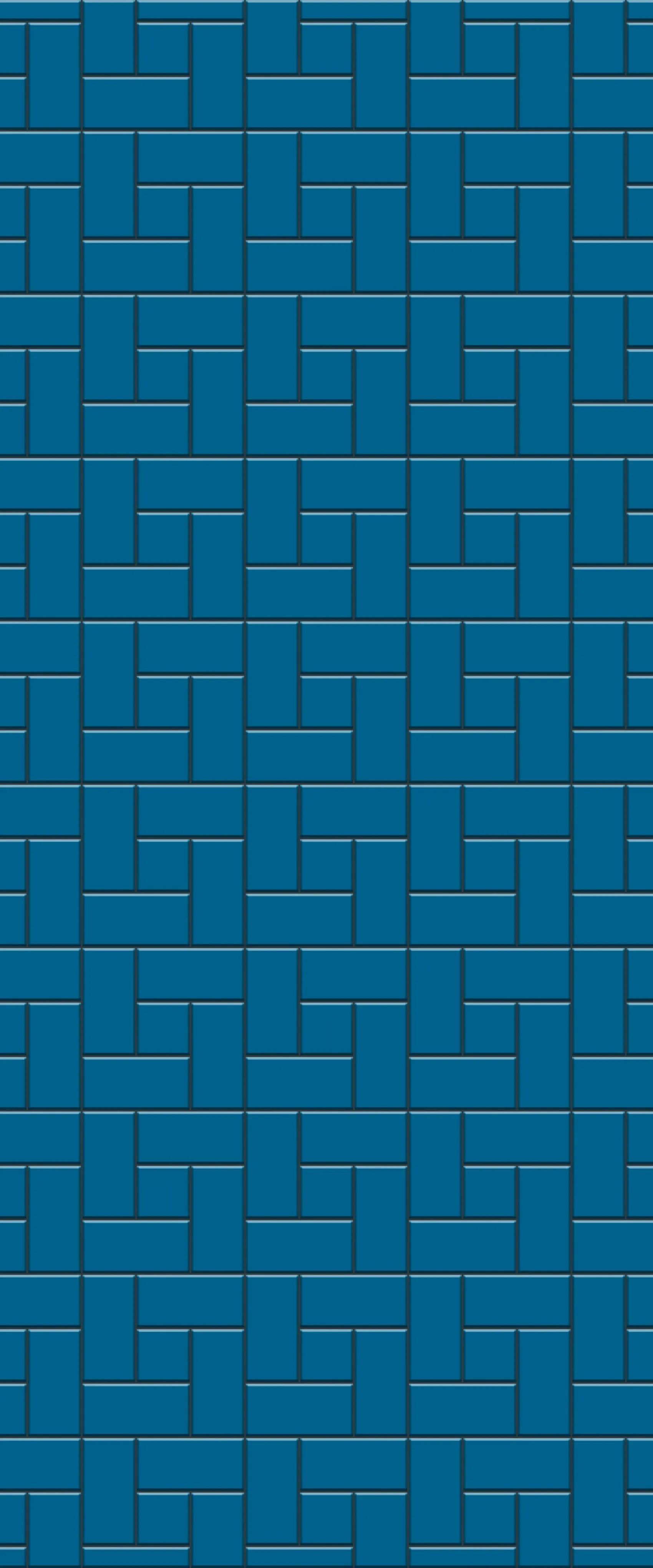 Blue Windmill Tile Acrylic Shower Wall Panel 2440mm x 1220mm (3mm Thick)