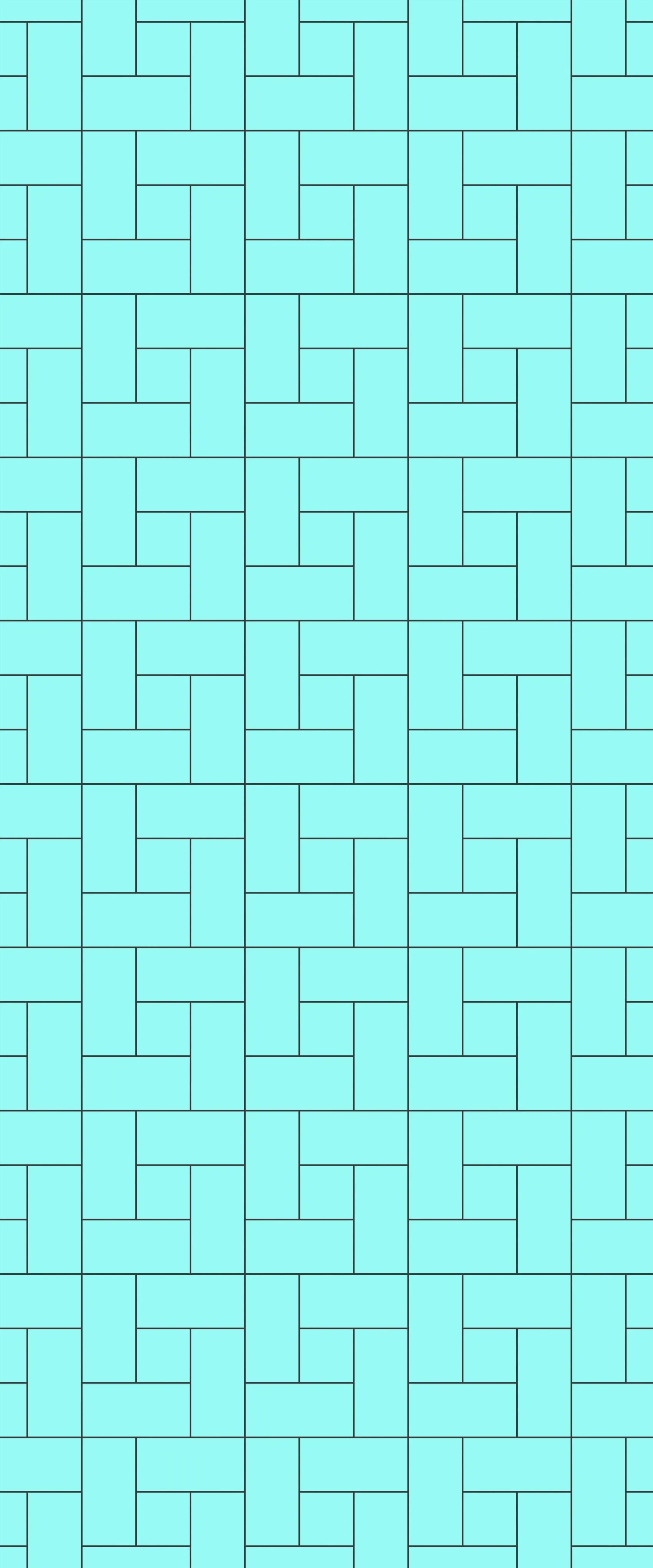 Blue Windmill Tile Acrylic Shower Wall Panel 2440mm x 1220mm (3mm Thick)