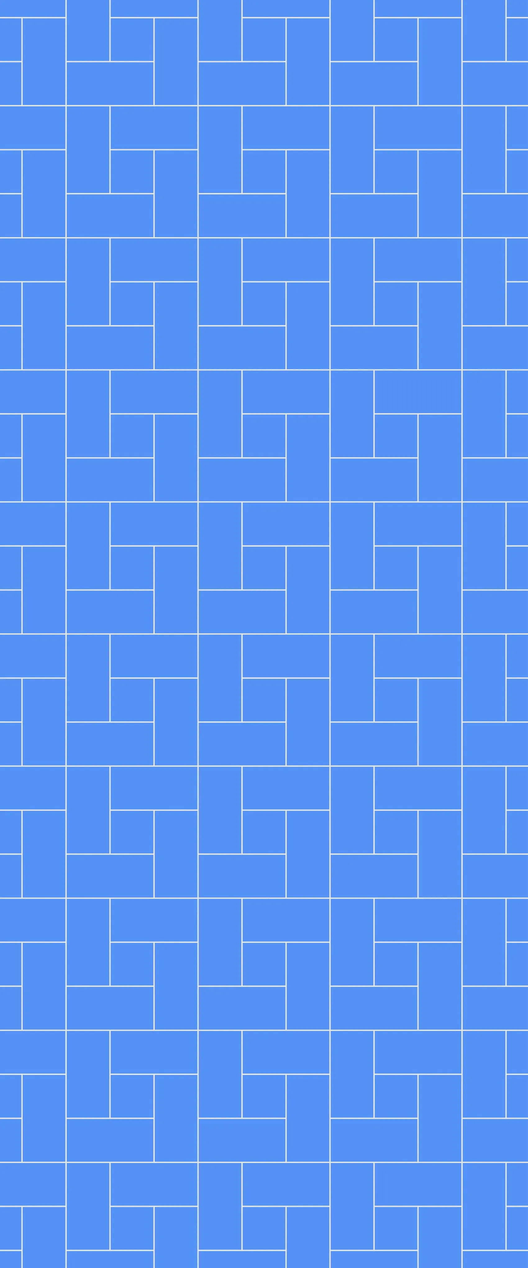 Blue Windmill Tile Acrylic Shower Wall Panel 2440mm x 1220mm (3mm Thick)