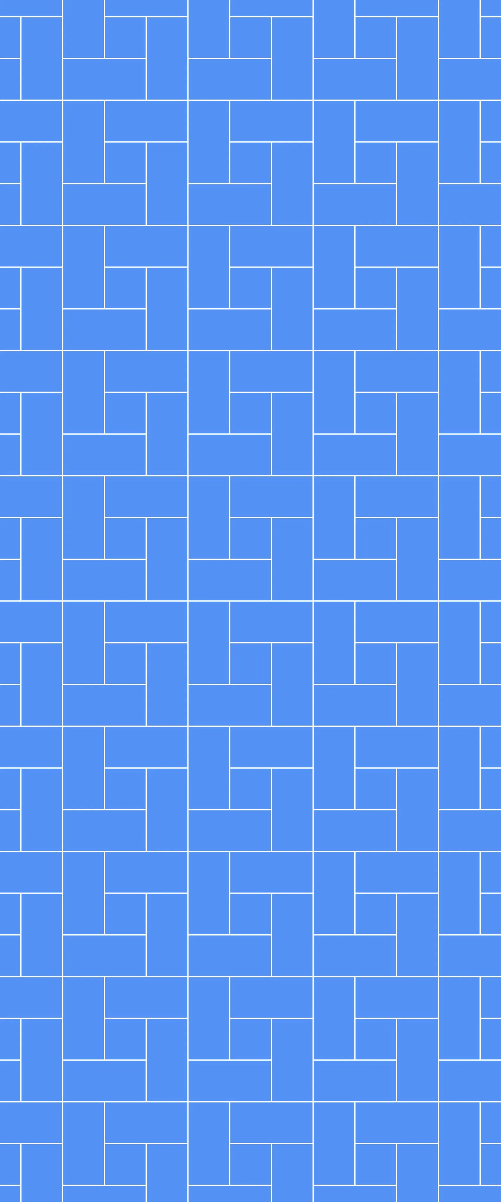 Blue Windmill Tile Acrylic Shower Wall Panel 2440mm x 1220mm (3mm Thick)
