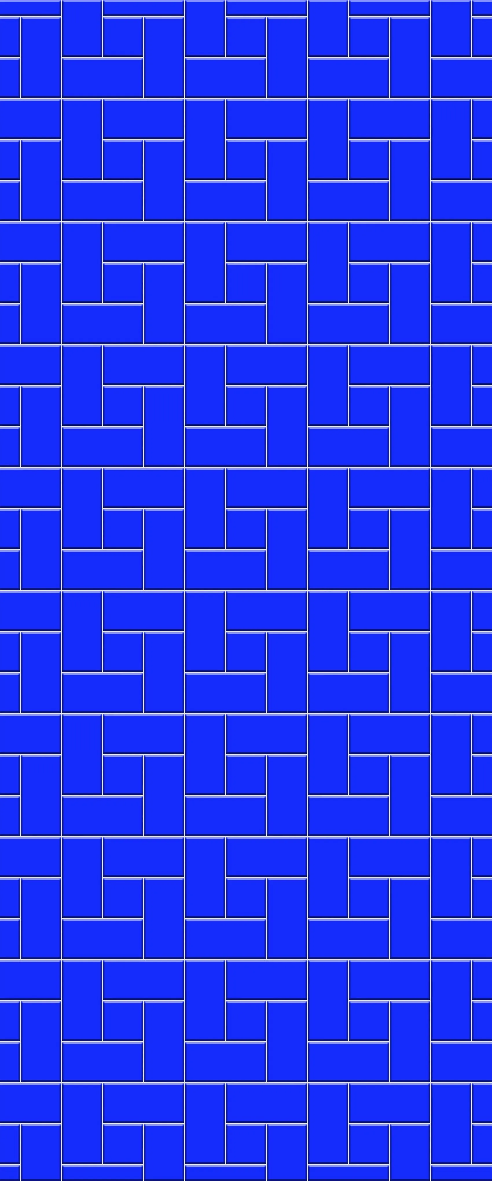 Blue Windmill Tile Acrylic Shower Wall Panel 2440mm x 1220mm (3mm Thick)