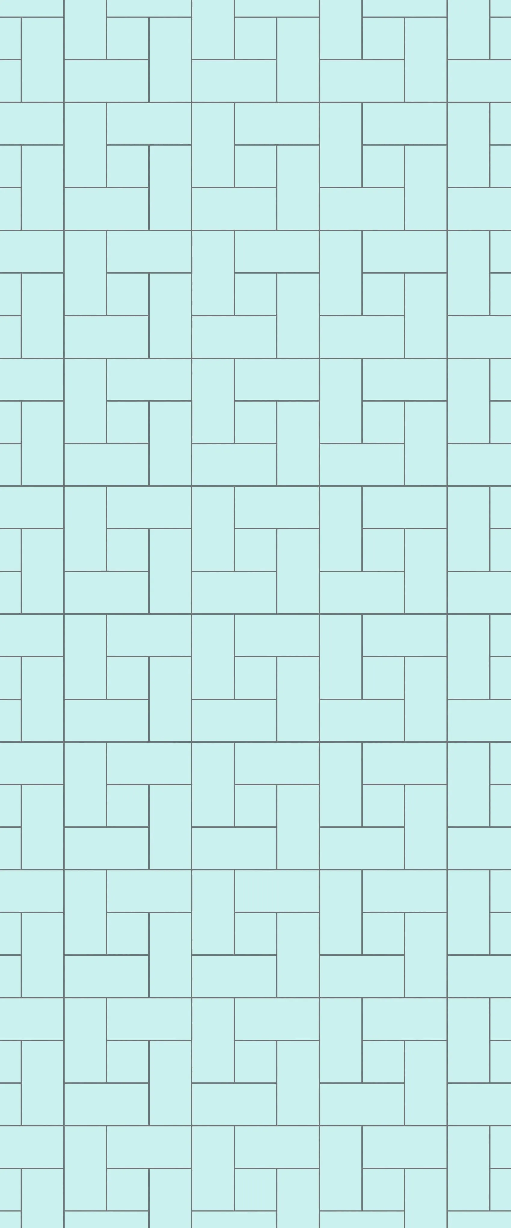 Blue Windmill Tile Acrylic Shower Wall Panel 2440mm x 1220mm (3mm Thick)