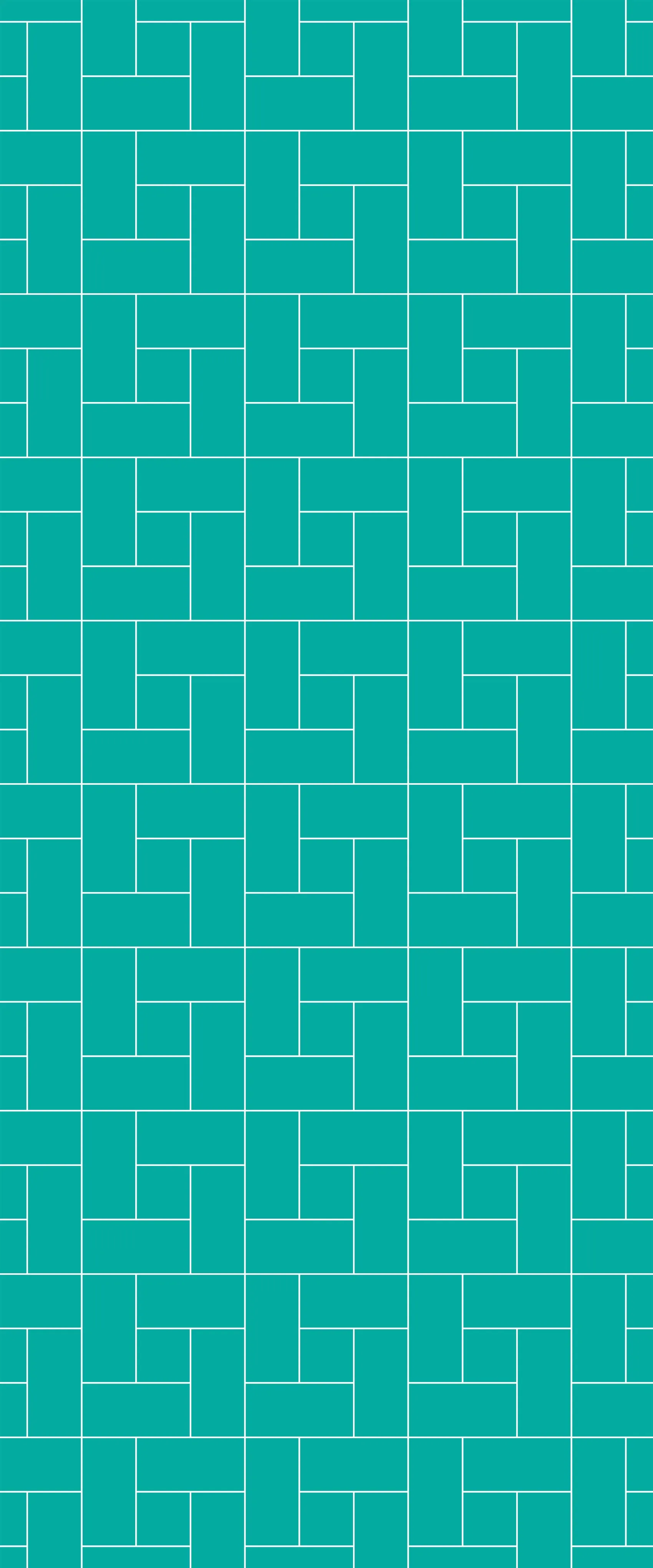 Blue Windmill Tile Acrylic Shower Wall Panel 2440mm x 1220mm (3mm Thick)
