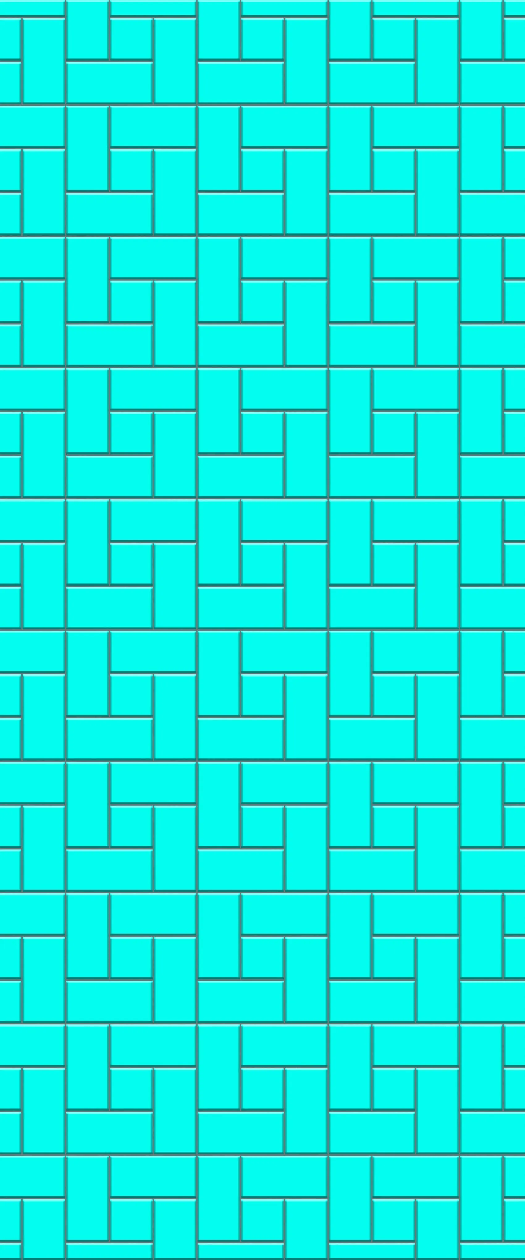 Blue Windmill Tile Acrylic Shower Wall Panel 2440mm x 1220mm (3mm Thick)