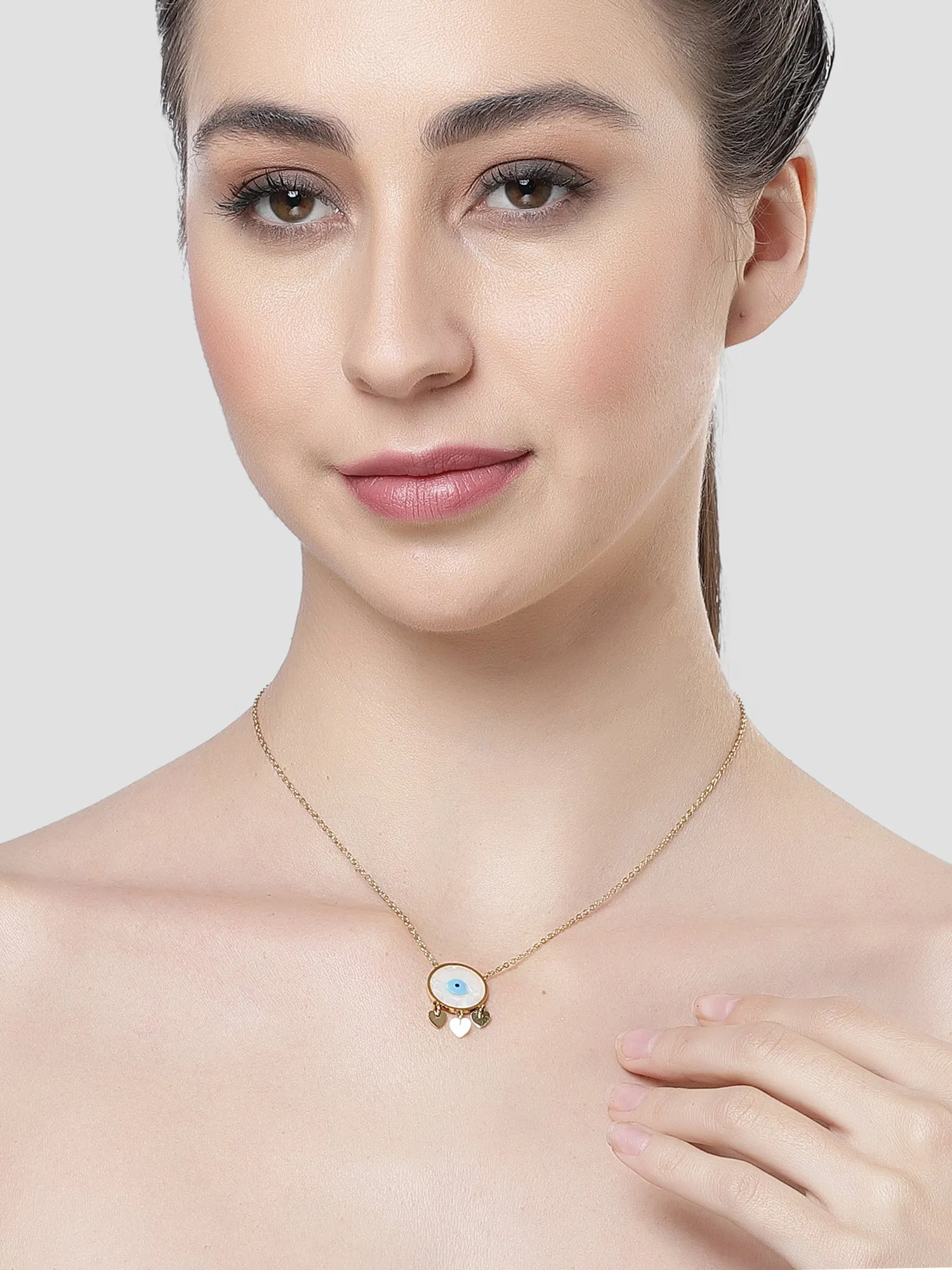 Bohey by KARATCART Evil Eye Protection Pendant for Women