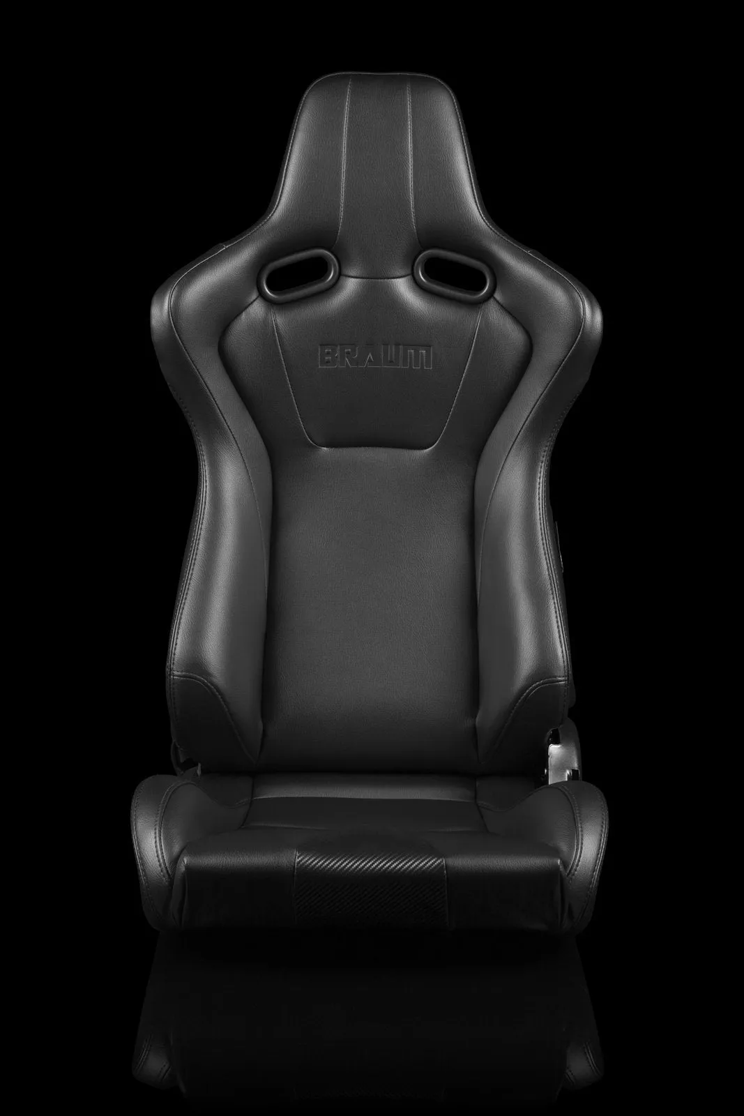 Braum Venom Series Sport Seats - Black Leatherette (PAIR)