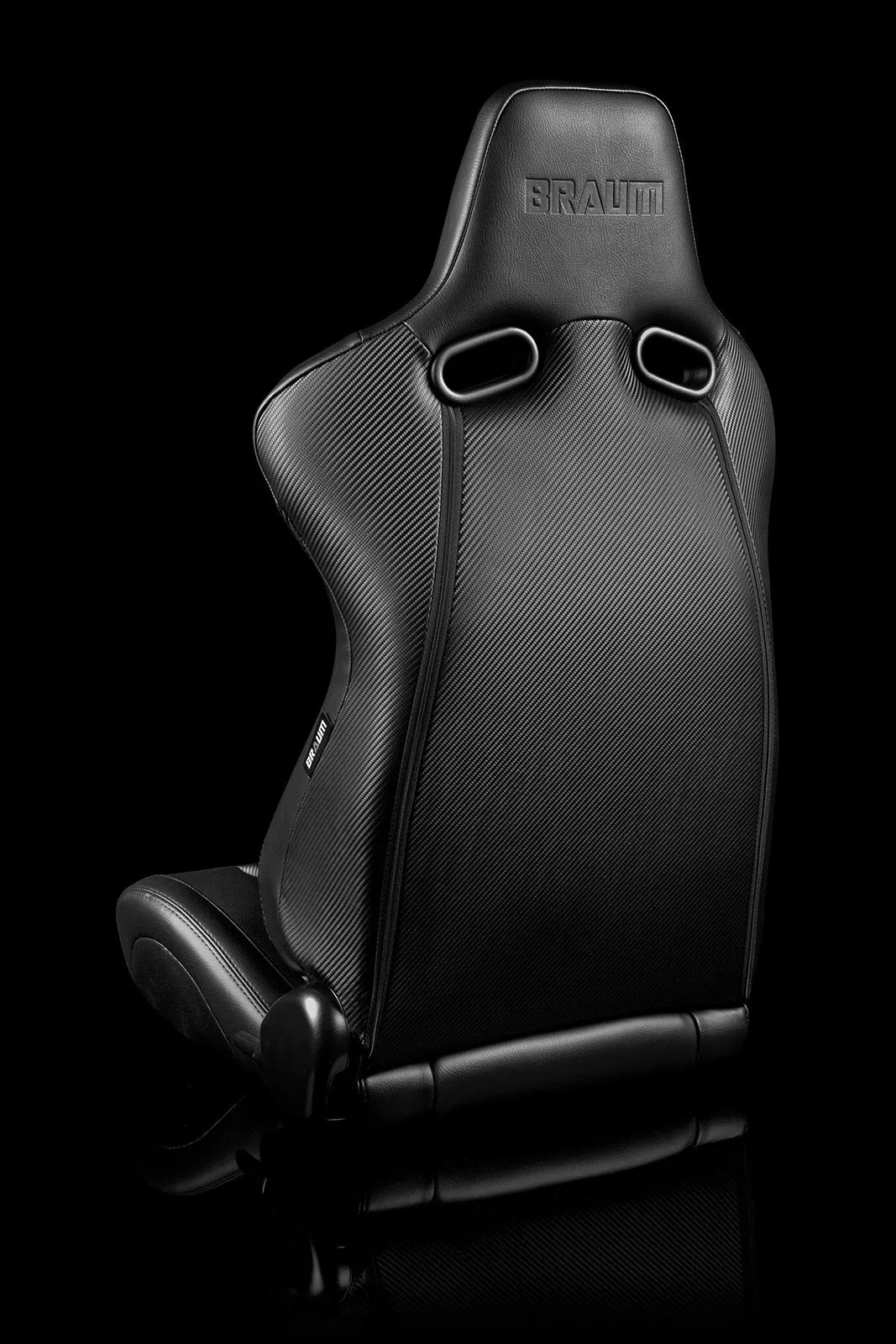 Braum Venom Series Sport Seats - Black Leatherette (PAIR)