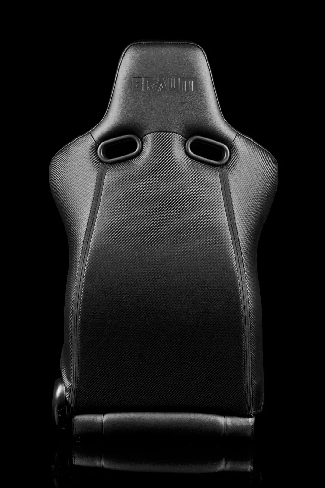 Braum Venom Series Sport Seats - Black Leatherette (PAIR)