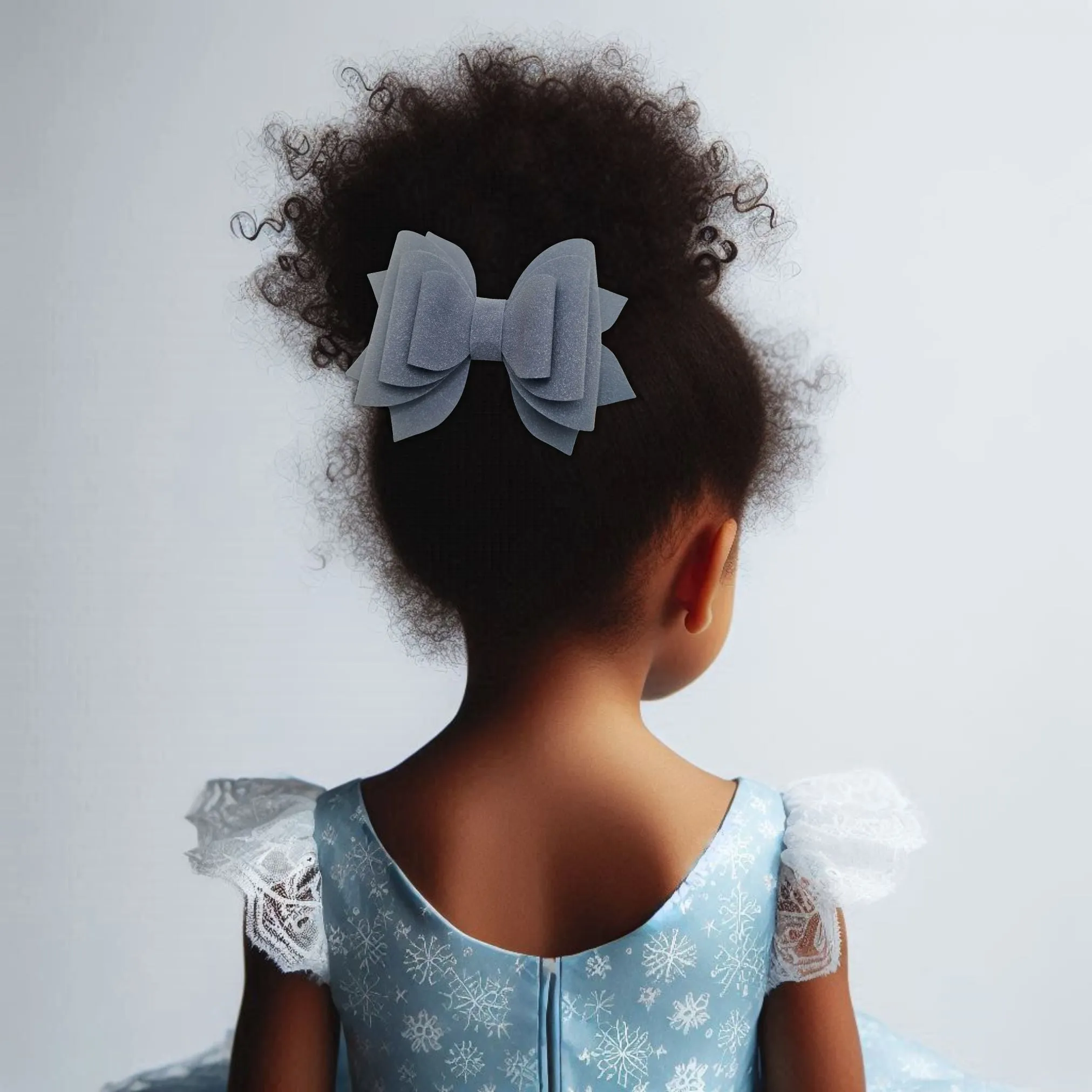 Brown | Suede Hair Bow