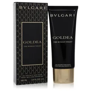 Bvlgari Goldea The Roman Night by Bvlgari Pearly Bath and Shower Gel 3.4 oz (Wom