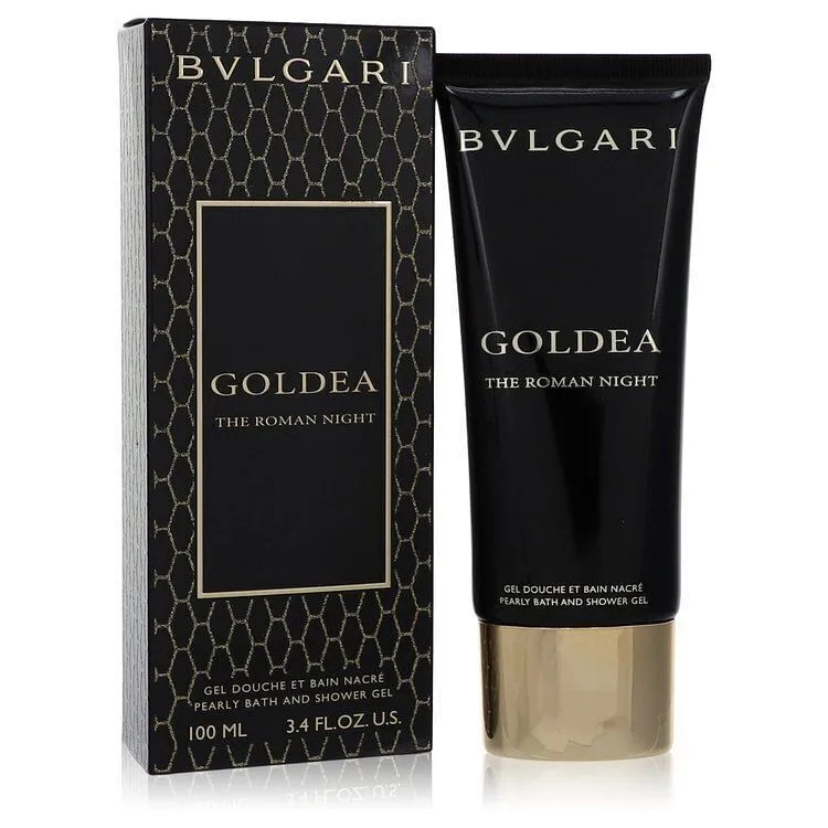 Bvlgari Goldea The Roman Night by Bvlgari Pearly Bath and Shower Gel 3.4 oz (Wom