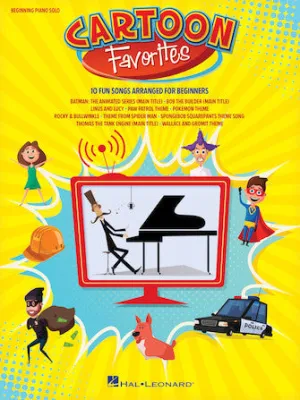 Cartoon Favorites (Beginning Piano Solo)