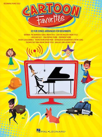 Cartoon Favorites (Beginning Piano Solo)