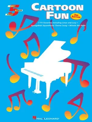 CARTOON FUN 5 FINGER PIANO 2ND EDITION (O/P SUB)