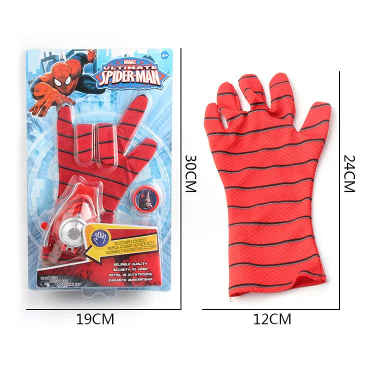 Children Cute Cartoon Movie Figure Gloves Toy Launcher Spiderman
